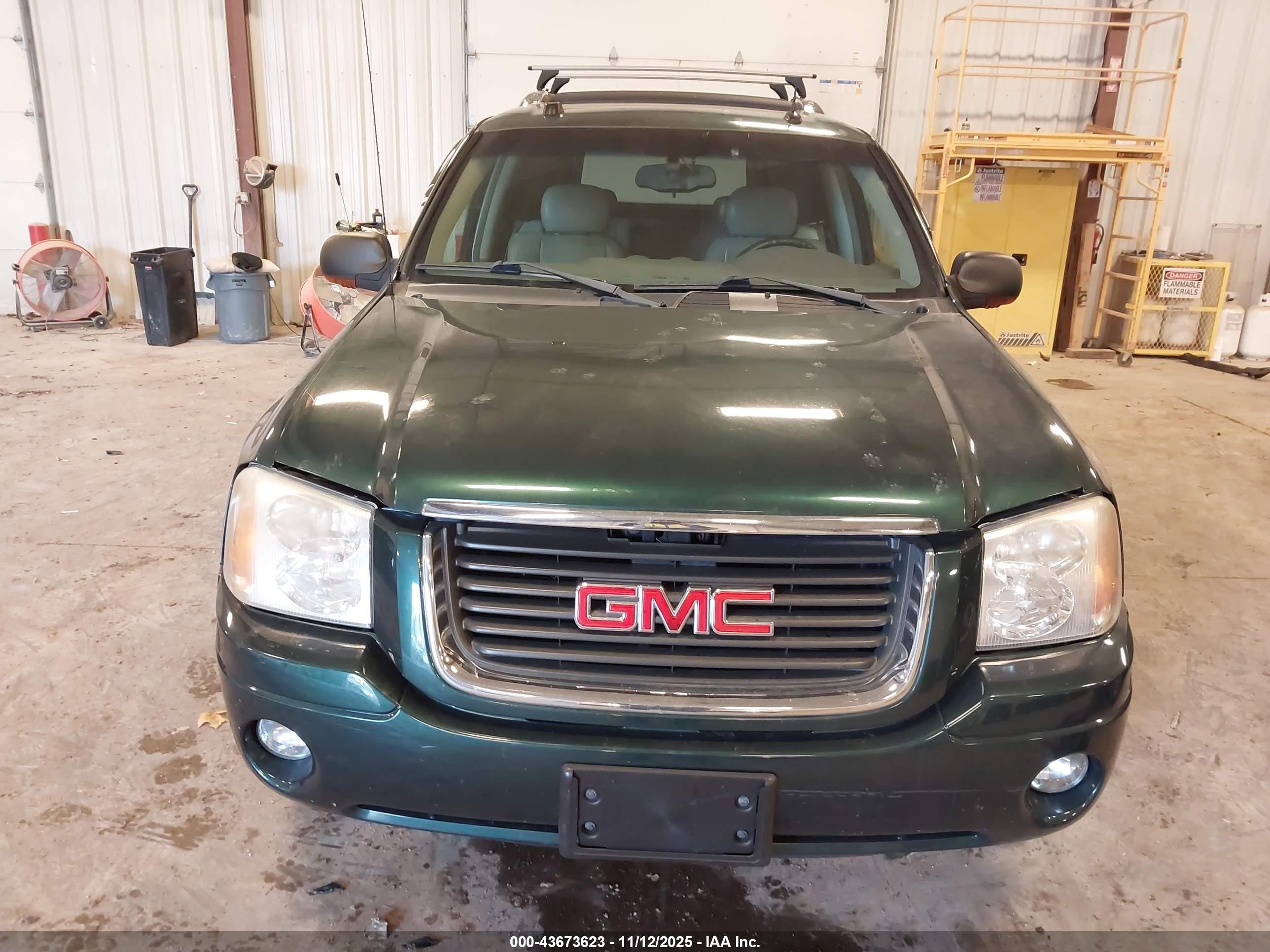 2005 Gmc Envoy Xuv Slt Зеленый vin: 1GKET12S556158232