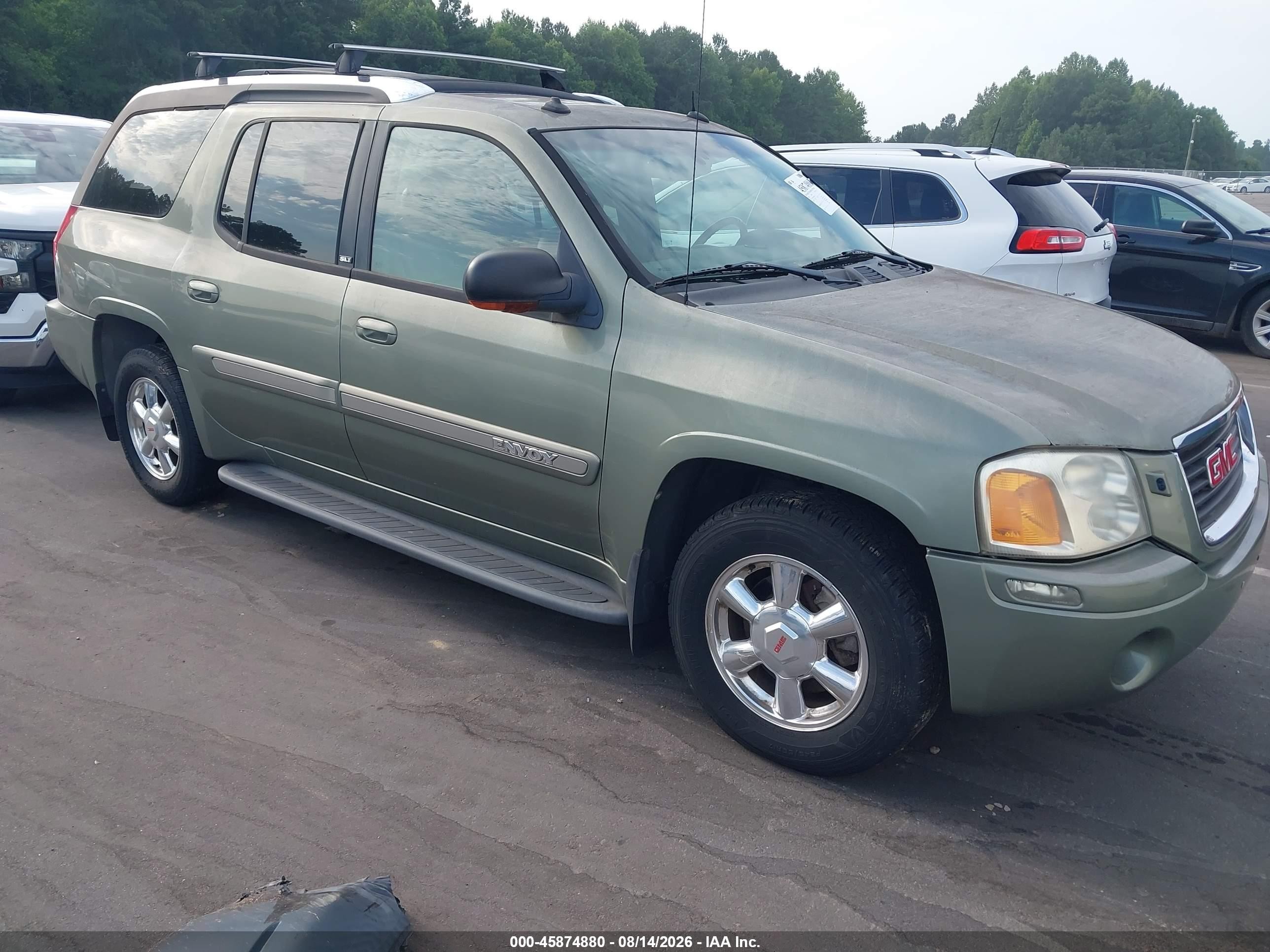 2004 Gmc Envoy Xuv Slt Green vin: 1GKET12S846163181