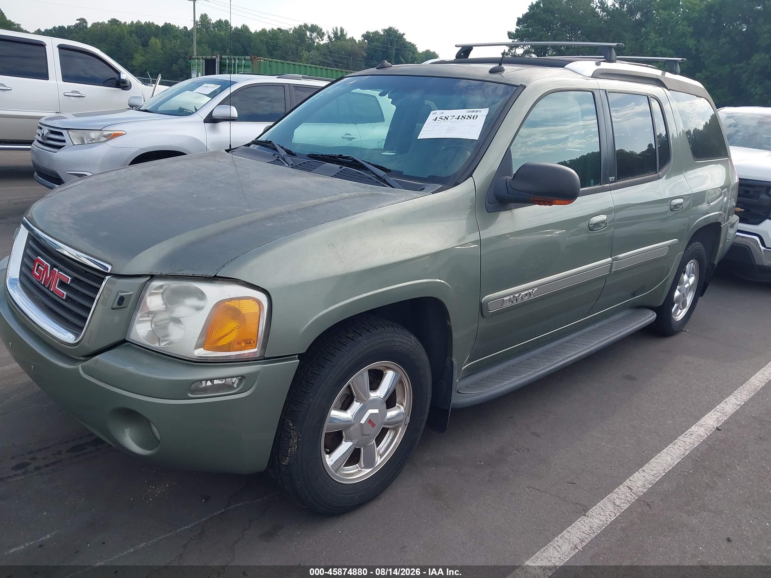 2004 Gmc Envoy Xuv Slt Зеленый vin: 1GKET12S846163181