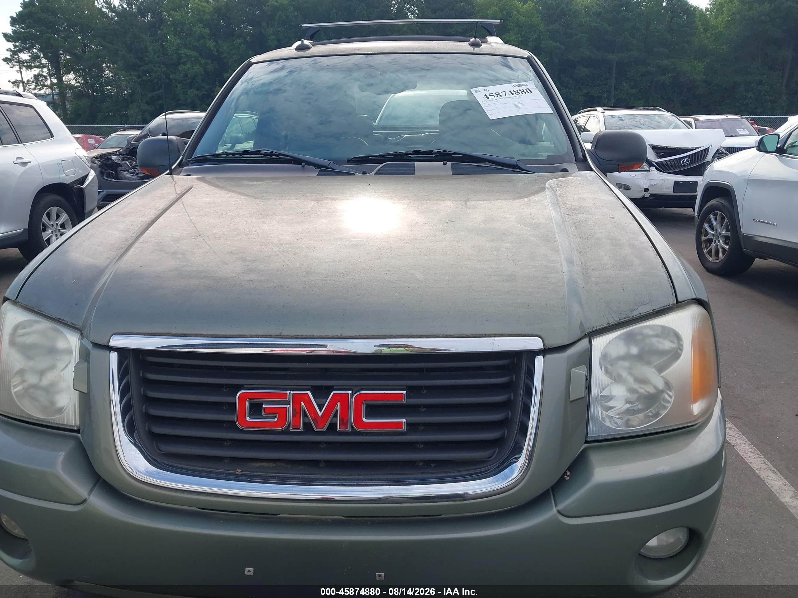 2004 Gmc Envoy Xuv Slt Зеленый vin: 1GKET12S846163181
