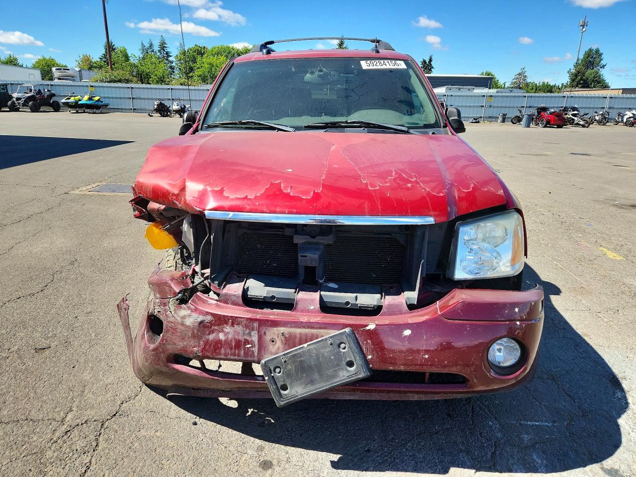 2004 Gmc Envoy Xl Red vin: 1GKET16P046225243