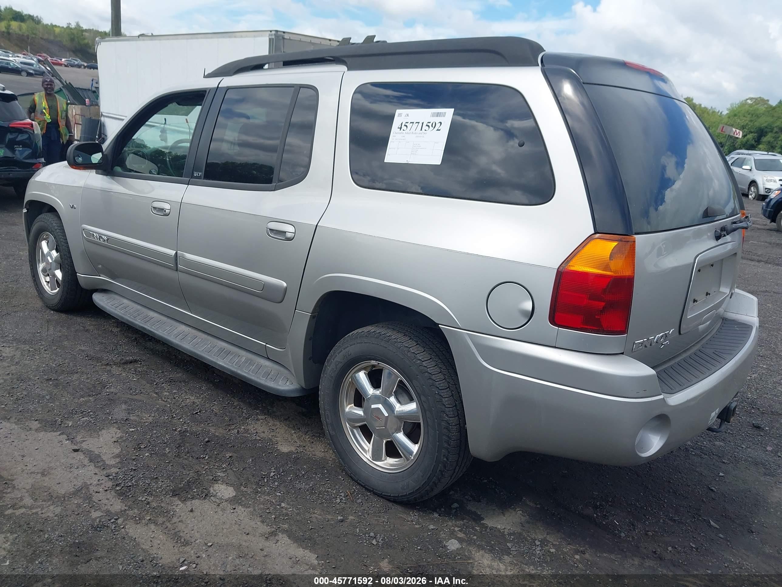 2004 Gmc Envoy Xl Slt Silver vin: 1GKET16P246146673