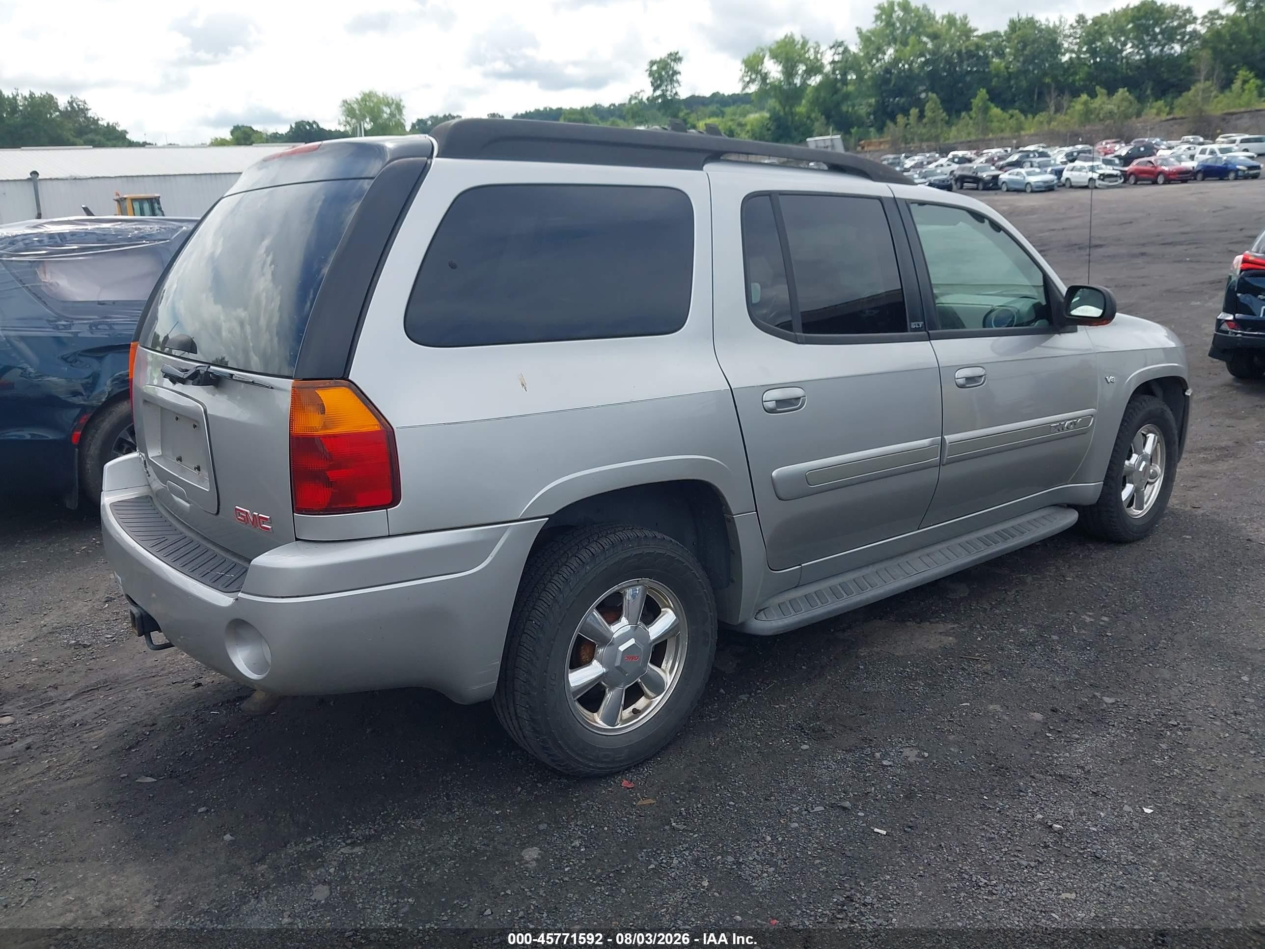 2004 Gmc Envoy Xl Slt Silver vin: 1GKET16P246146673