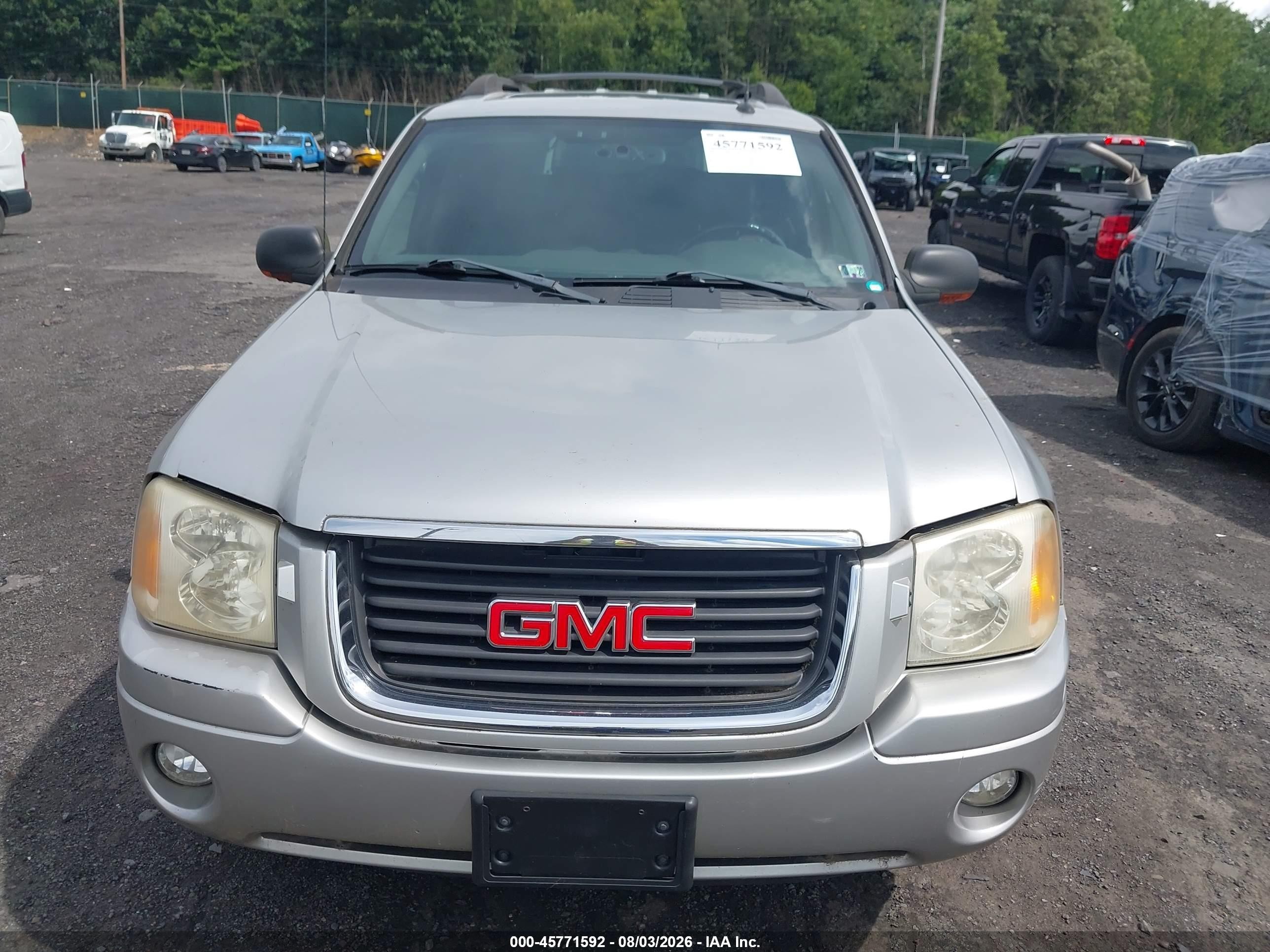 2004 Gmc Envoy Xl Slt Silver vin: 1GKET16P246146673