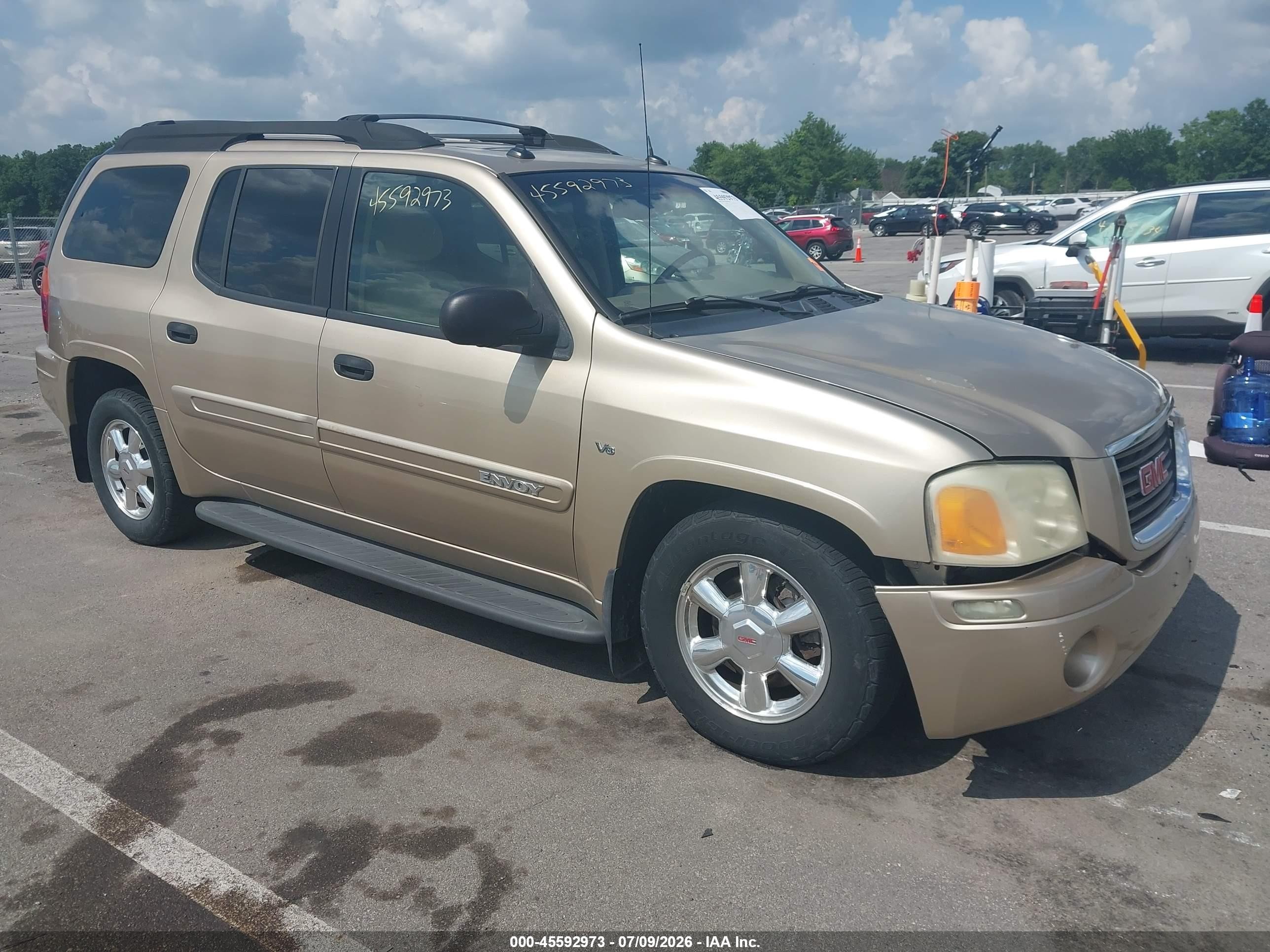 2004 Gmc Envoy Xl Sle Желто-коричневый vin: 1GKET16P346133351