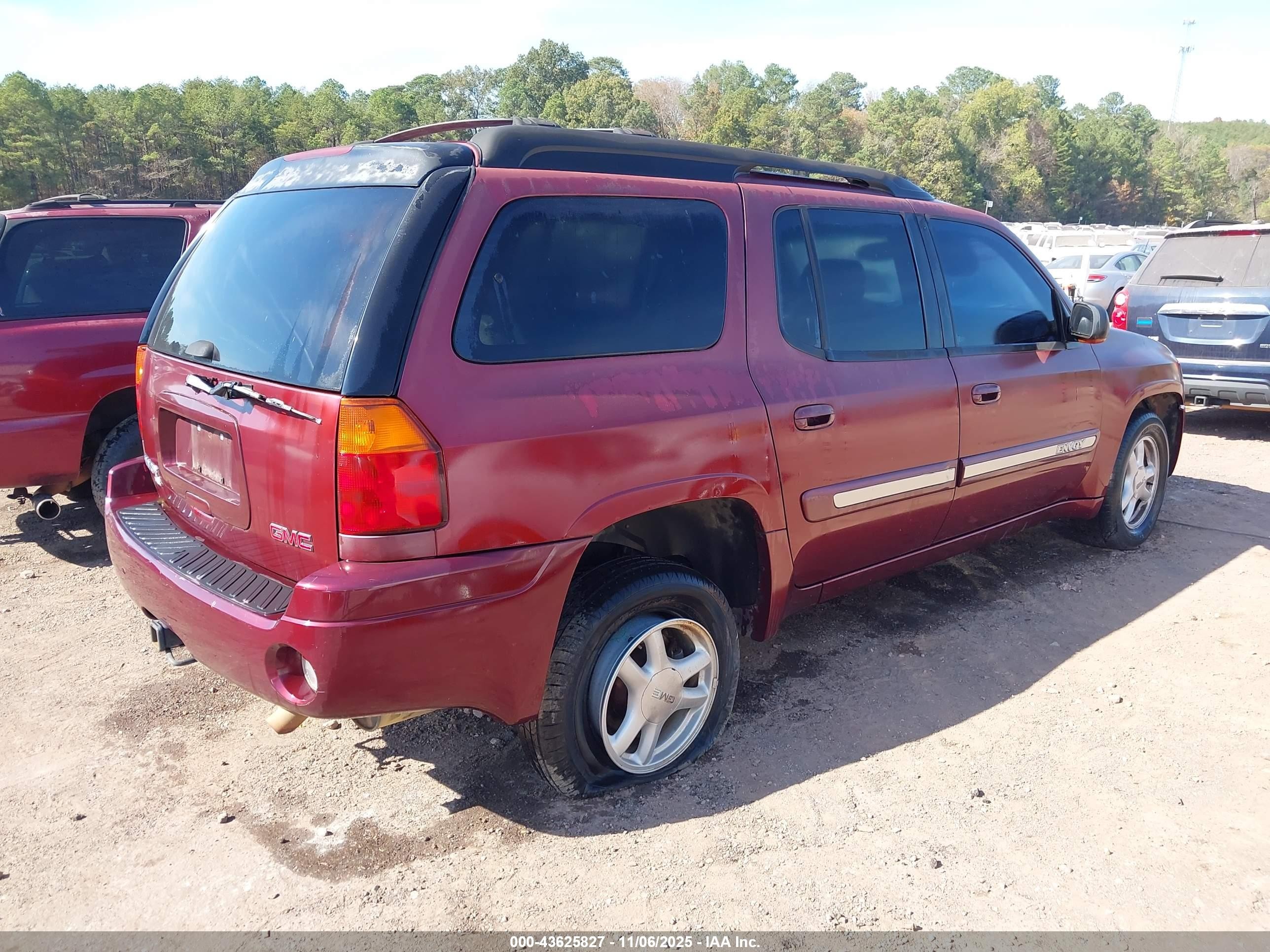 2002 Gmc Envoy Xl Slt Red vin: 1GKET16S026103841