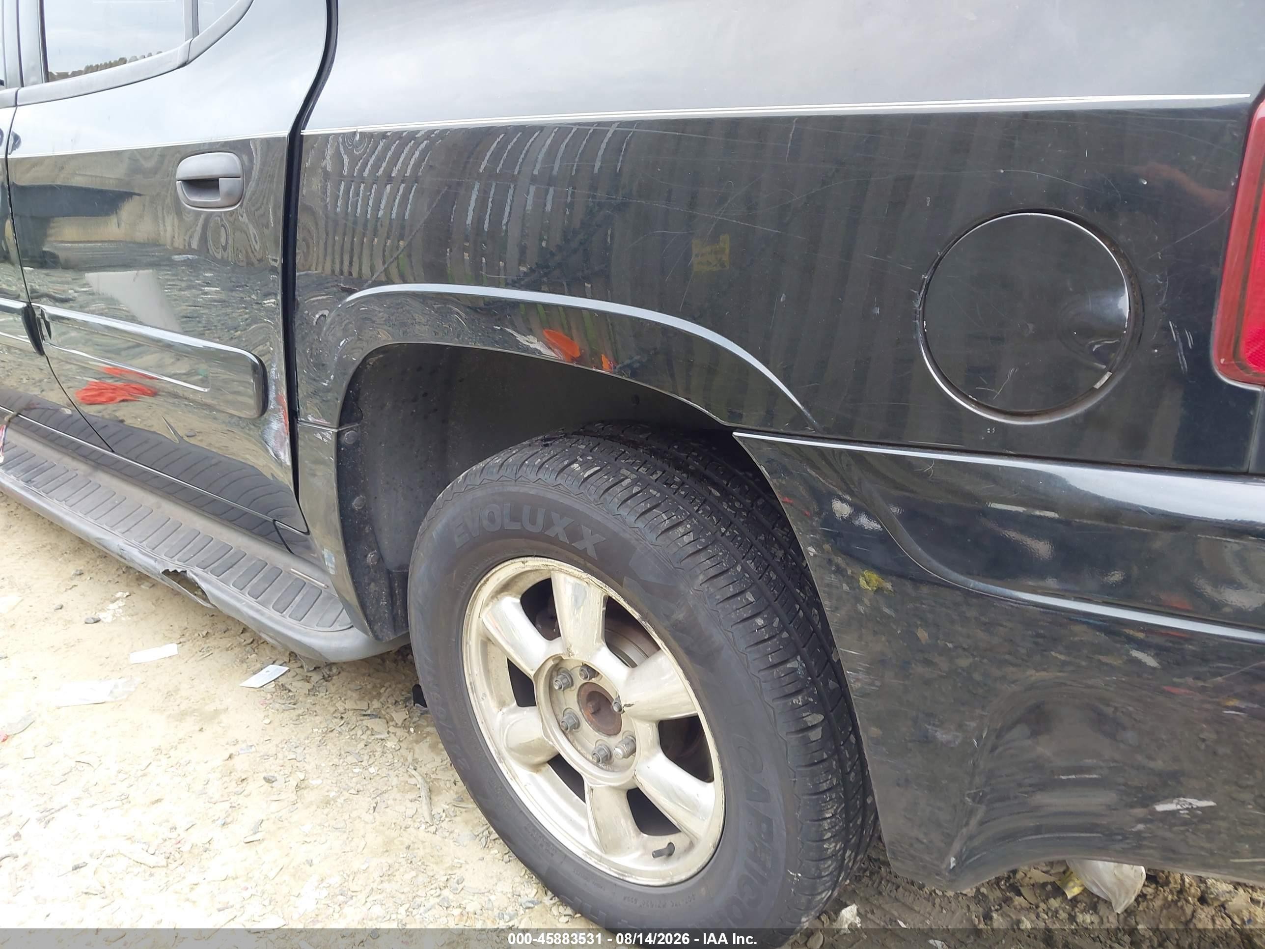 2003 Gmc Envoy Xl Sle Черный vin: 1GKET16S036206758