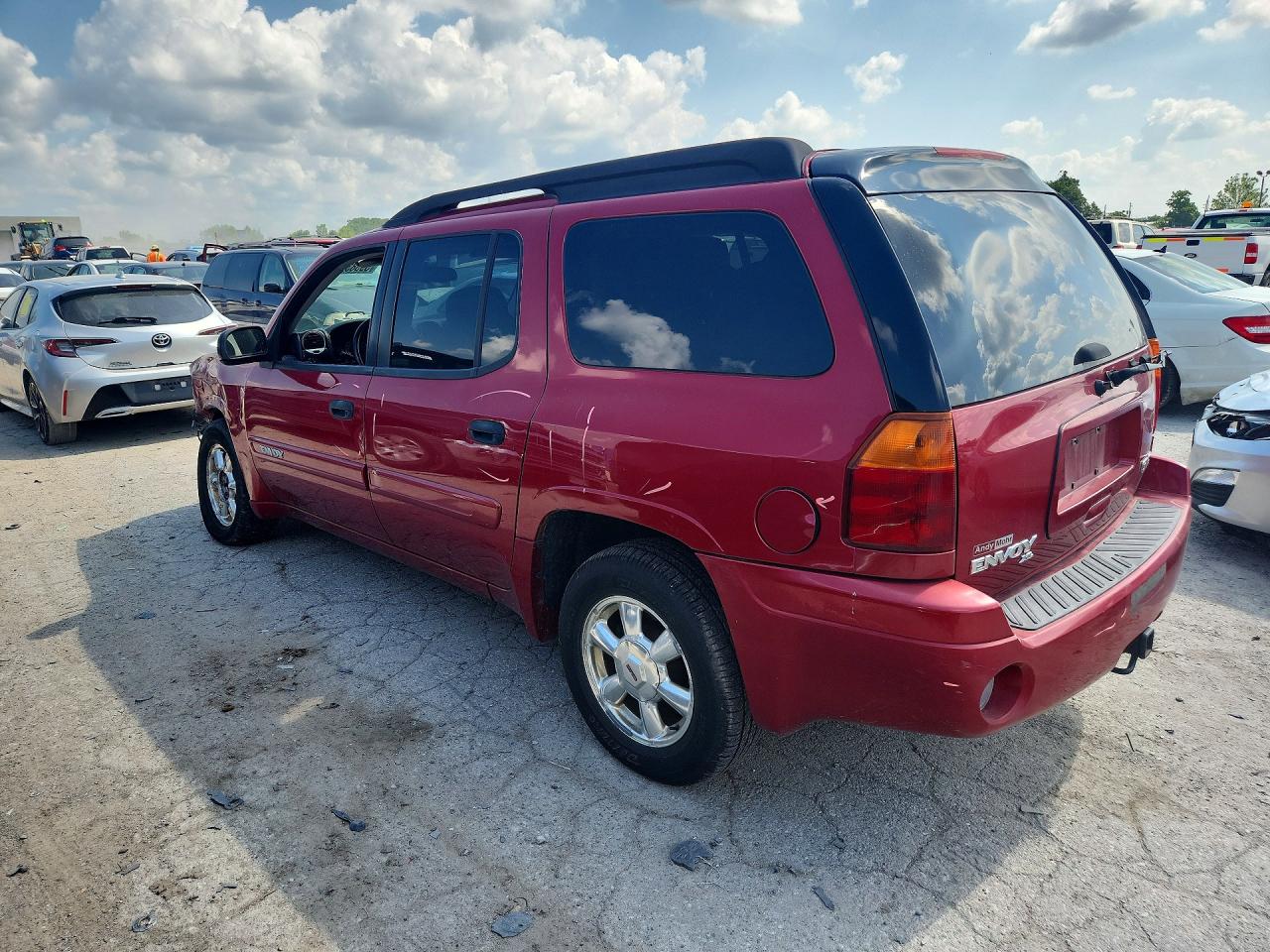 2005 Gmc Envoy Xl Burgundy vin: 1GKET16S156133029