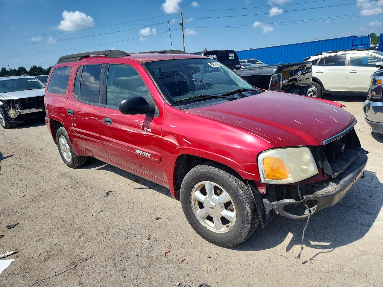2005 Gmc Envoy Xl Burgundy vin: 1GKET16S156133029