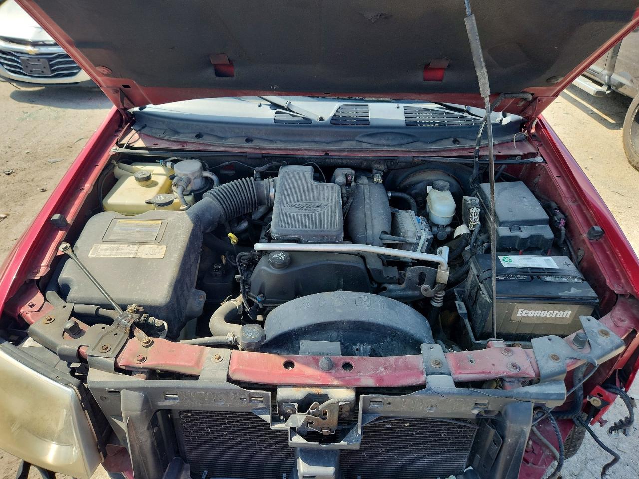 2005 Gmc Envoy Xl Burgundy vin: 1GKET16S156133029