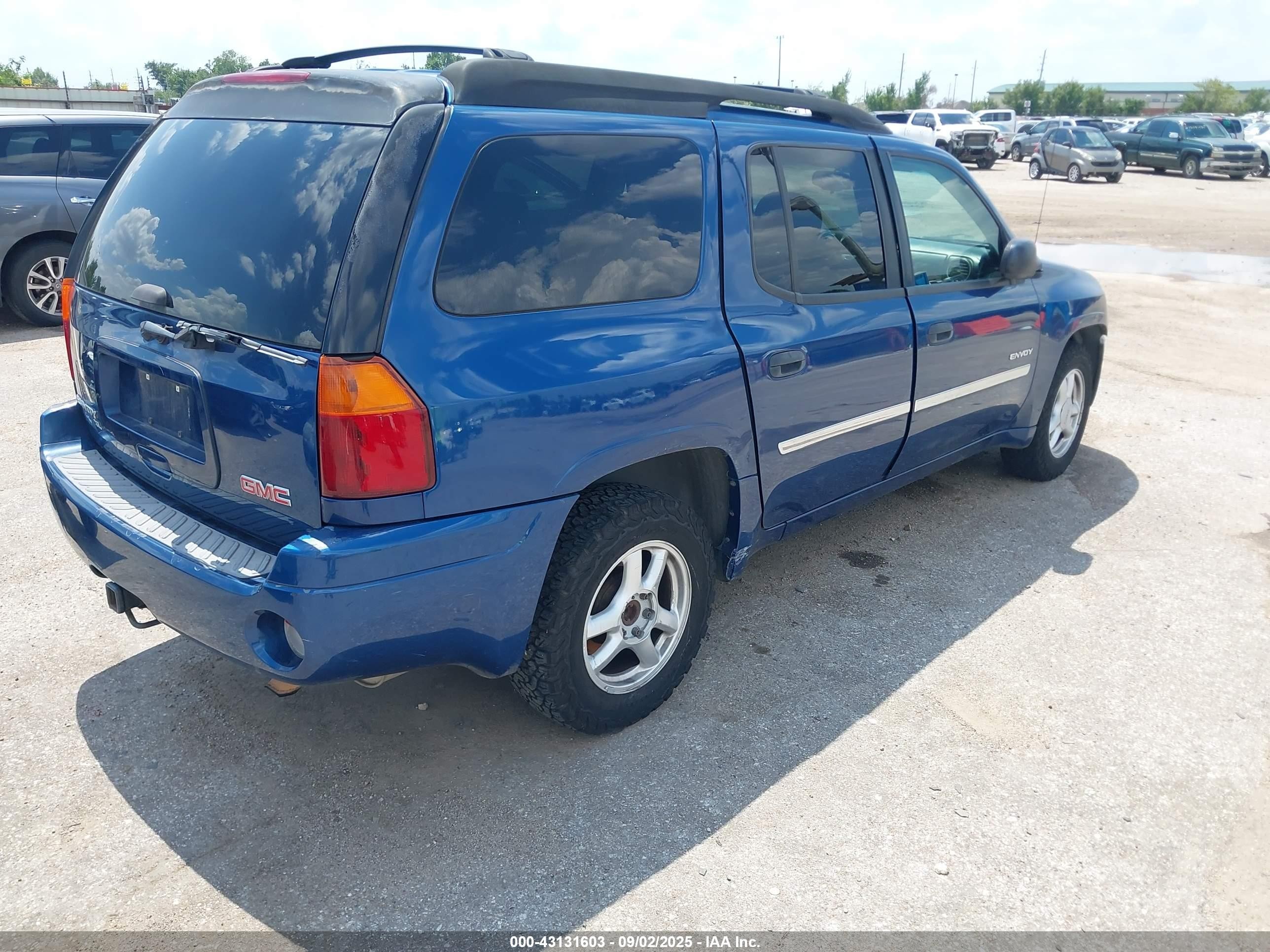 2006 Gmc Envoy Xl Sle Синий vin: 1GKET16S166118984
