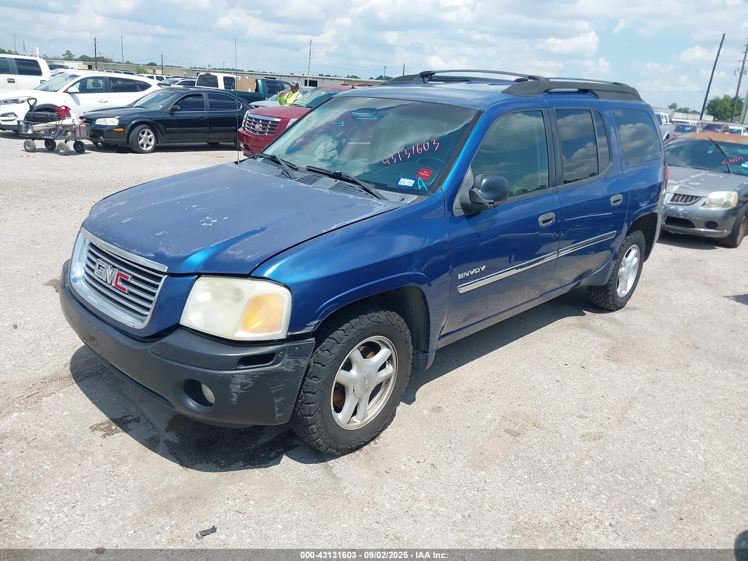 2006 Gmc Envoy Xl Sle Синий vin: 1GKET16S166118984