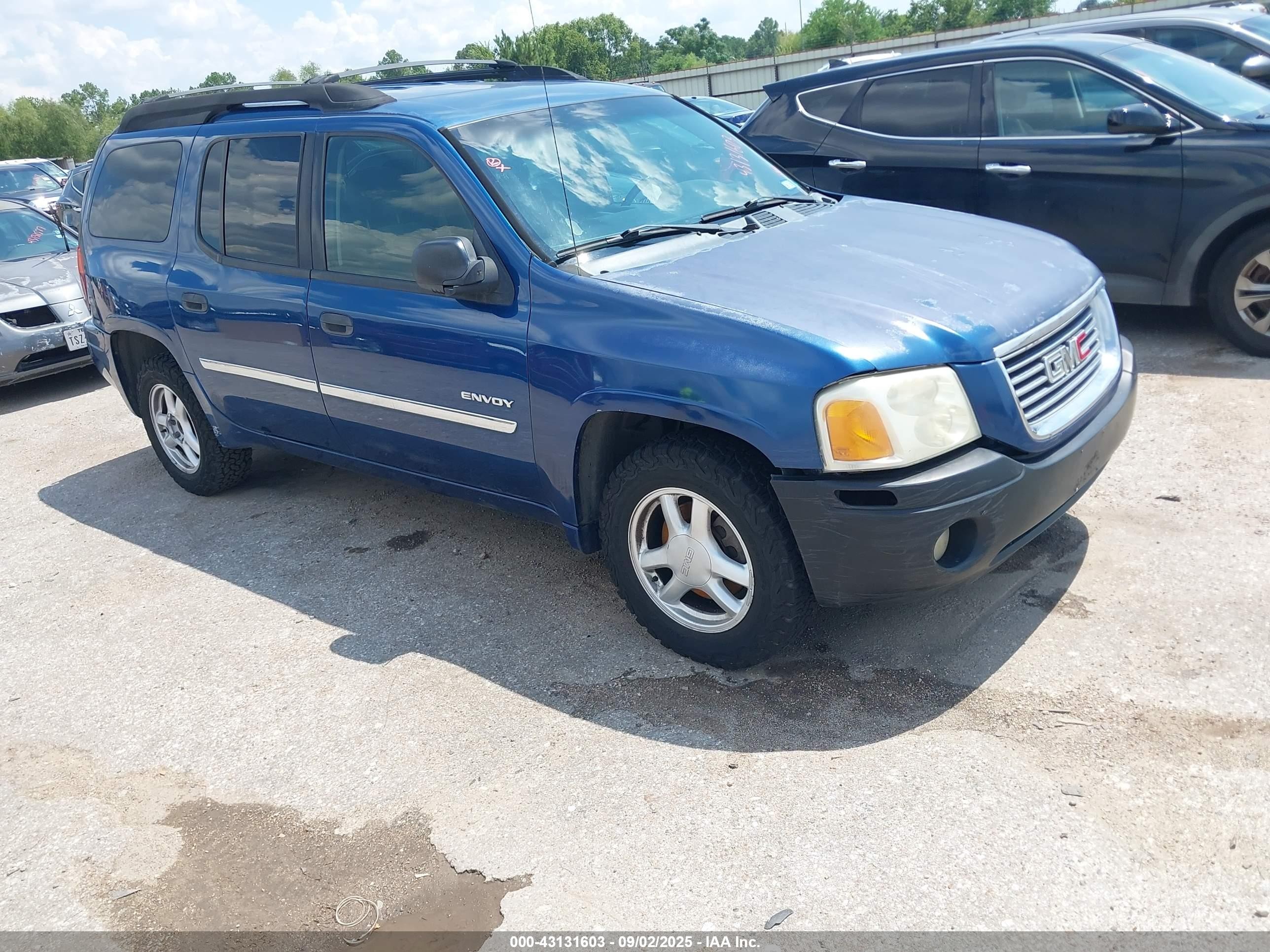 2006 Gmc Envoy Xl Sle Синий vin: 1GKET16S166118984