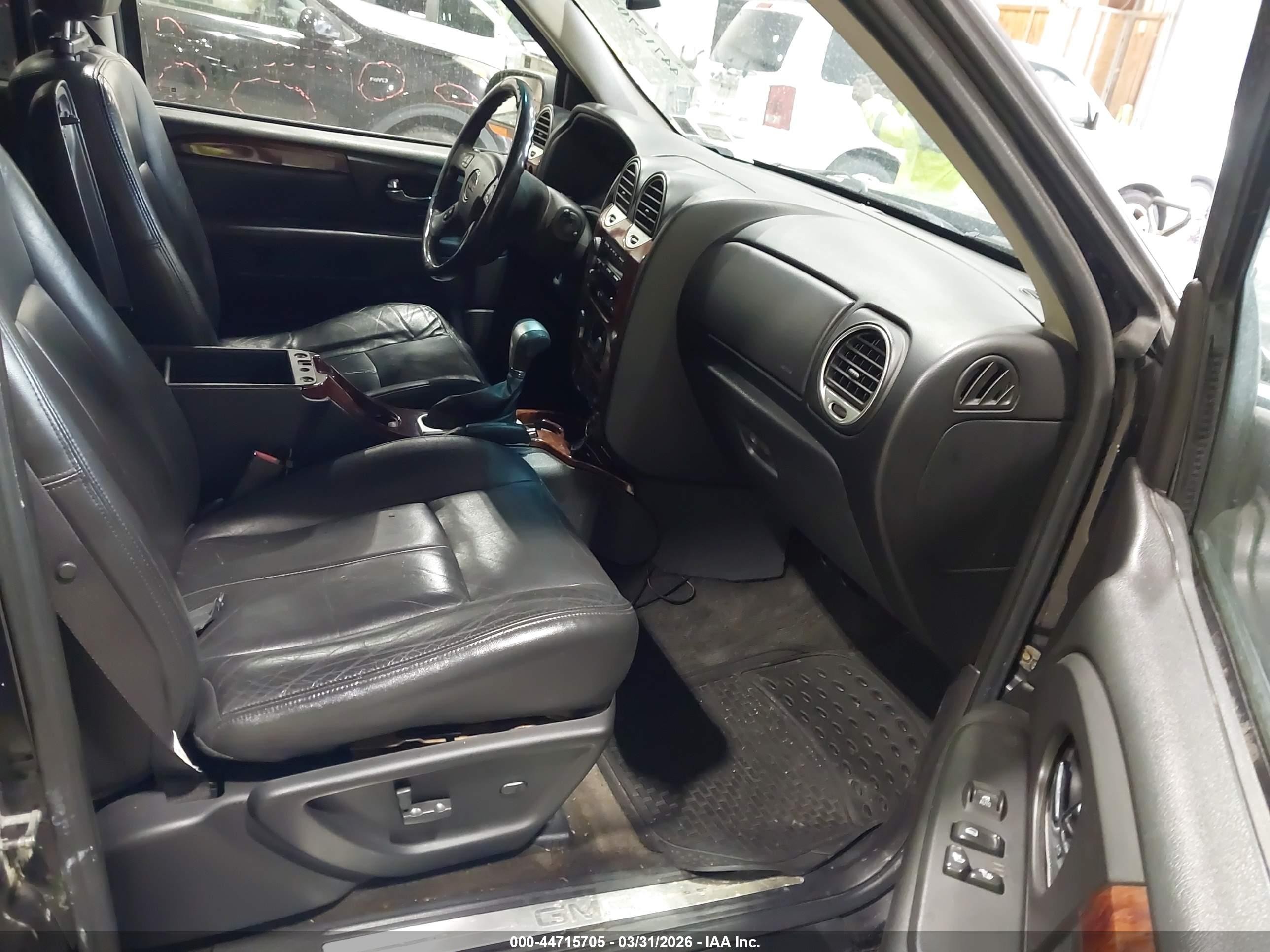 2006 Gmc Envoy Xl Slt Черный vin: 1GKET16S166165853