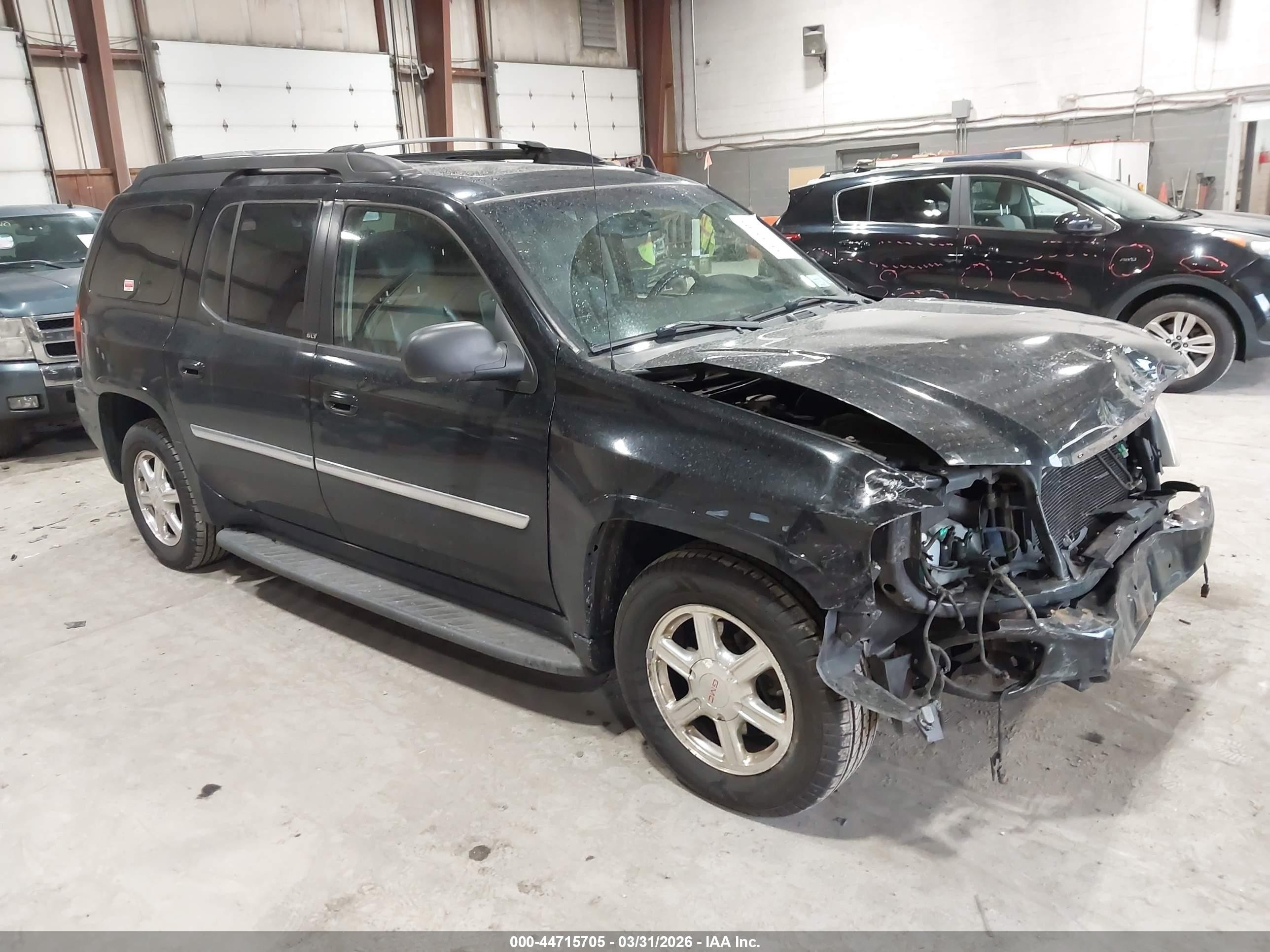 2006 Gmc Envoy Xl Slt Черный vin: 1GKET16S166165853