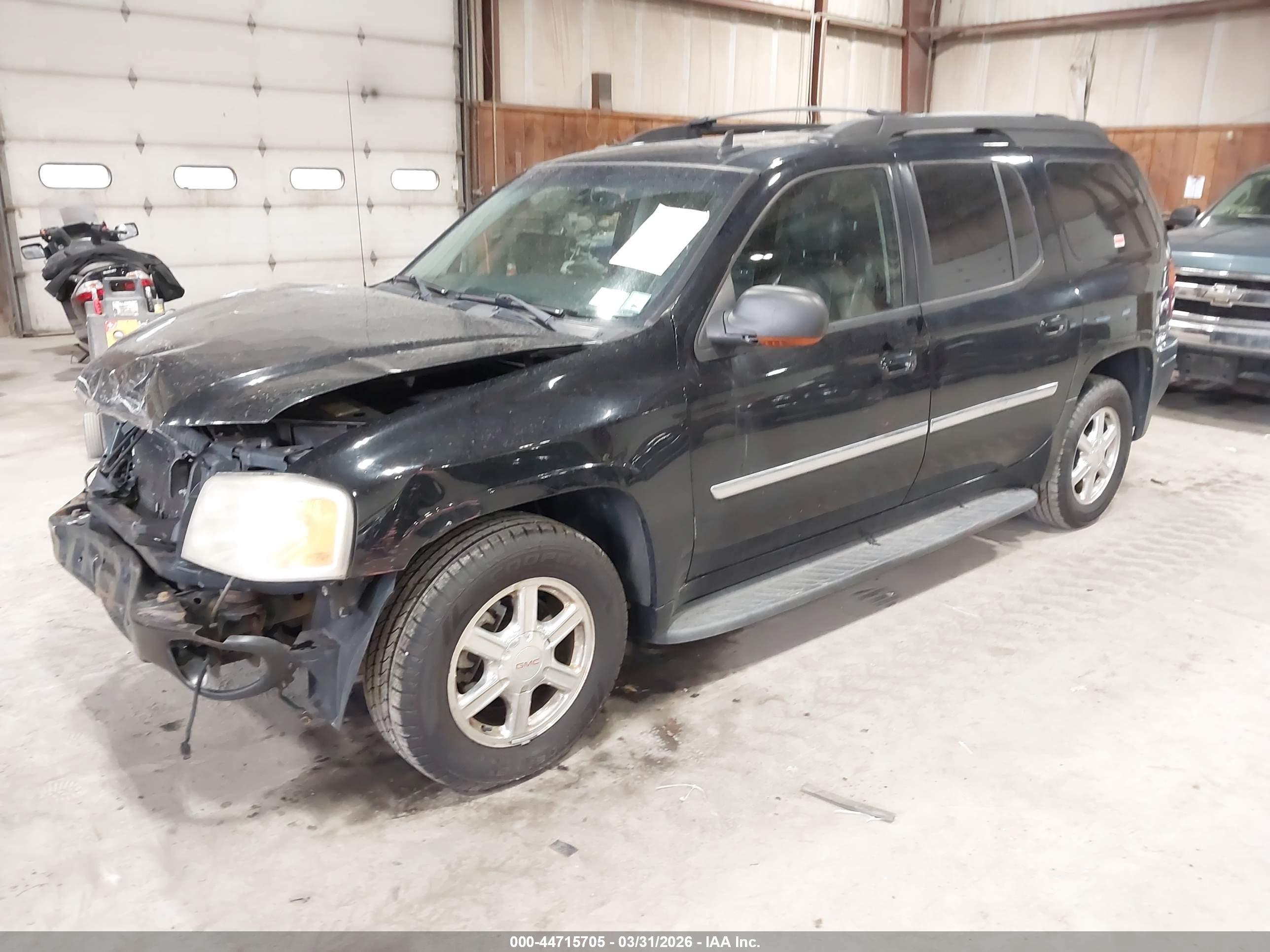2006 Gmc Envoy Xl Slt Черный vin: 1GKET16S166165853
