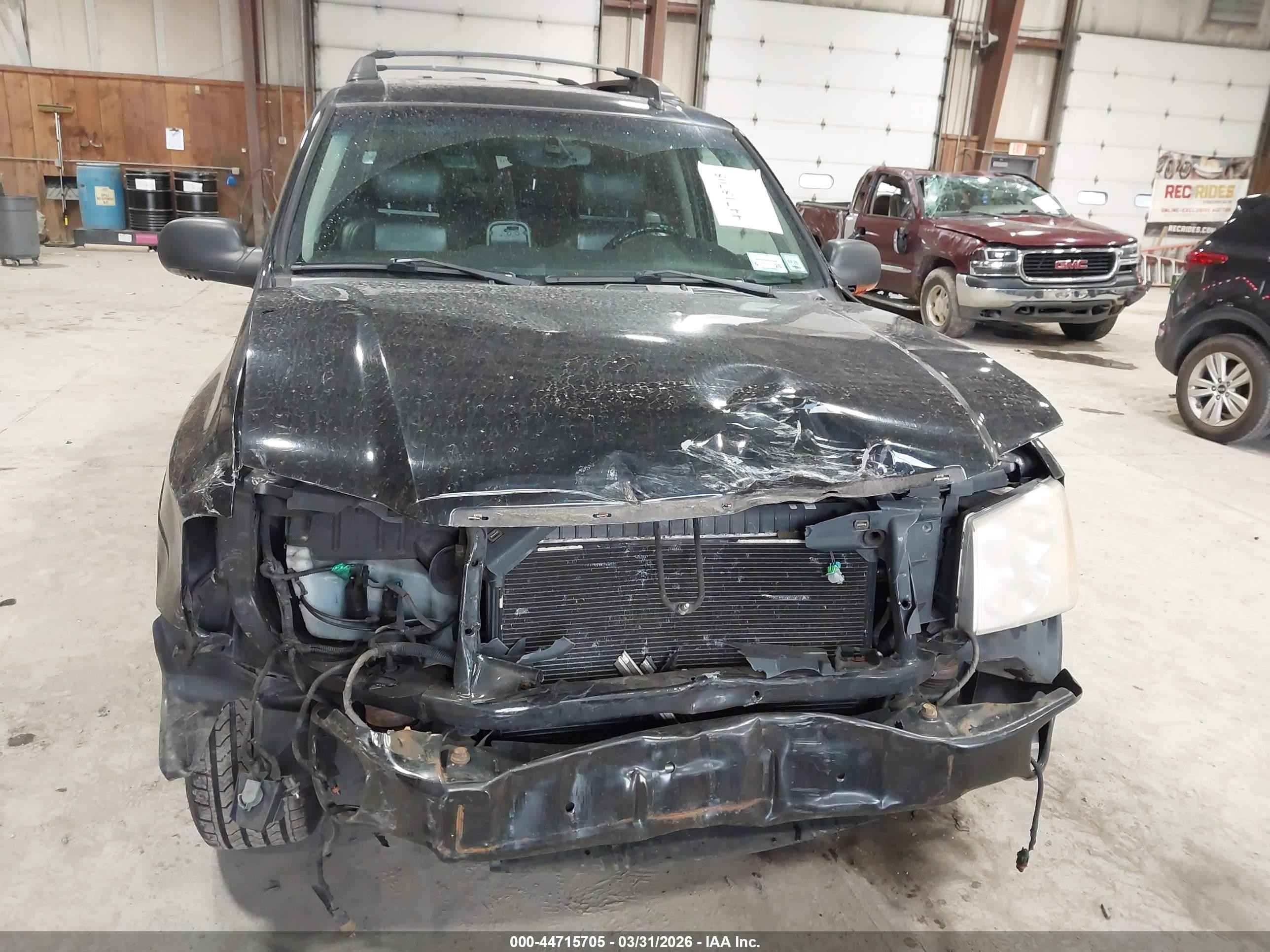 2006 Gmc Envoy Xl Slt Черный vin: 1GKET16S166165853
