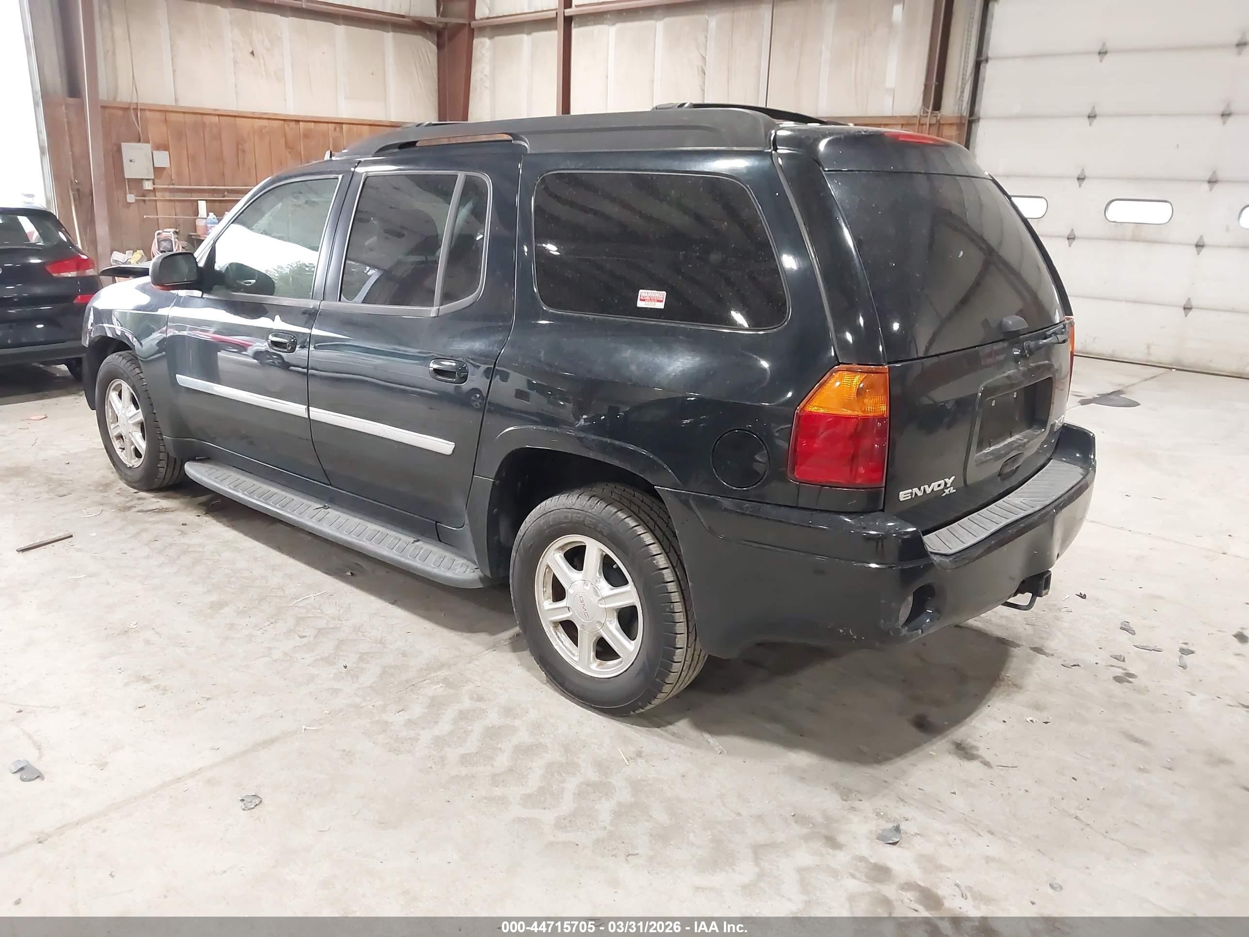 2006 Gmc Envoy Xl Slt Черный vin: 1GKET16S166165853