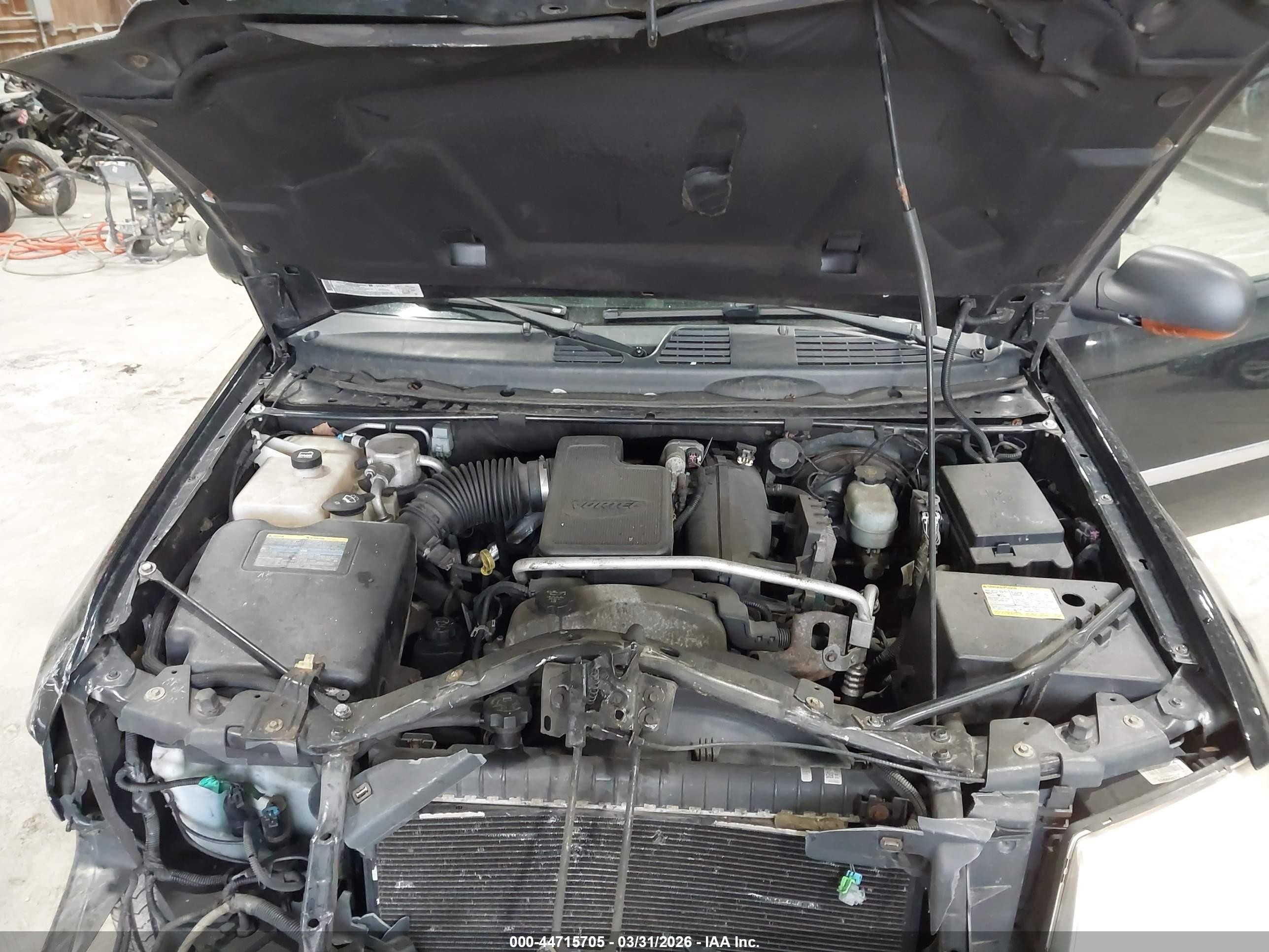 2006 Gmc Envoy Xl Slt Черный vin: 1GKET16S166165853