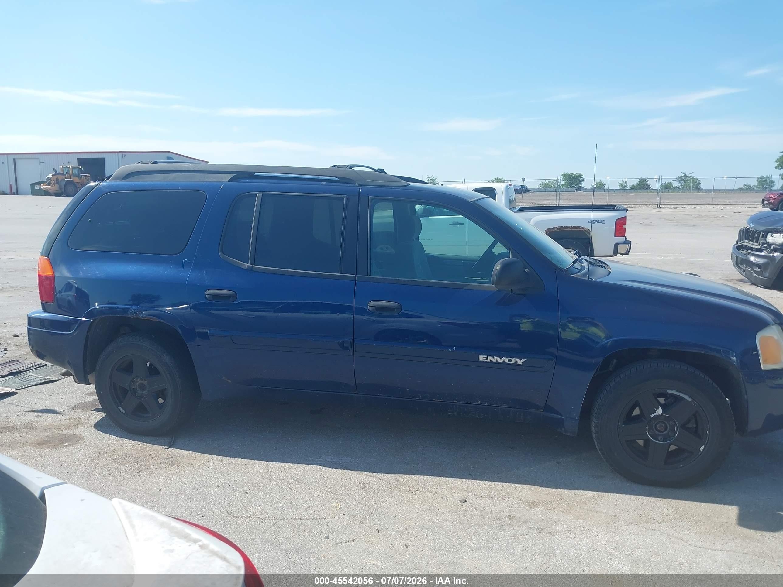 2004 Gmc Envoy Xl Sle Синий vin: 1GKET16S246113399