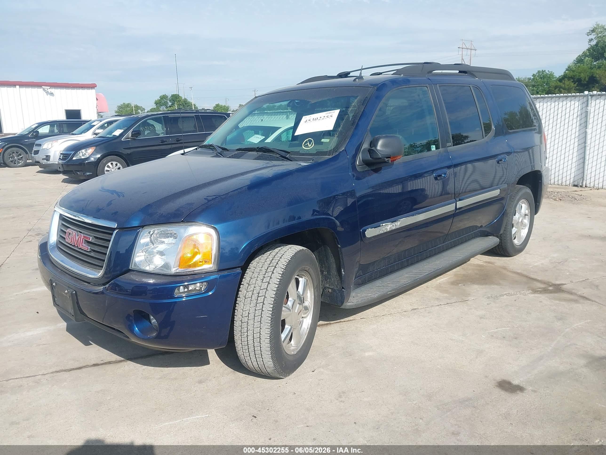 2004 Gmc Envoy Xl Slt Blue vin: 1GKET16S246167429