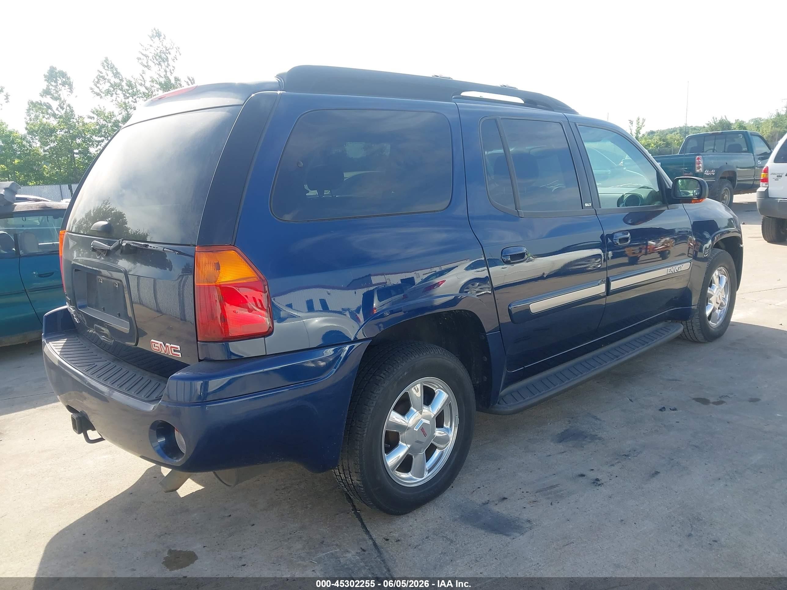 2004 Gmc Envoy Xl Slt Blue vin: 1GKET16S246167429