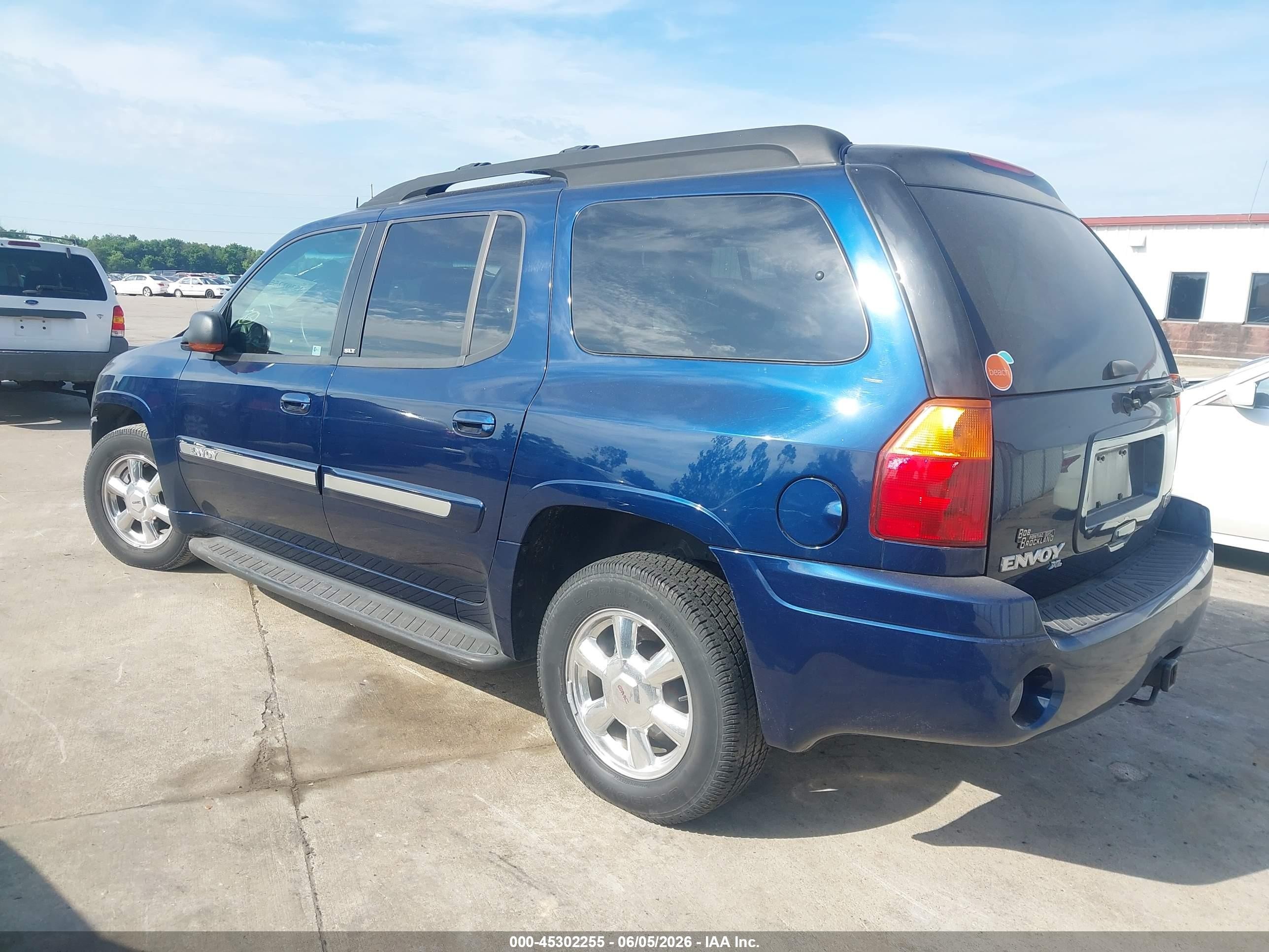 2004 Gmc Envoy Xl Slt Blue vin: 1GKET16S246167429