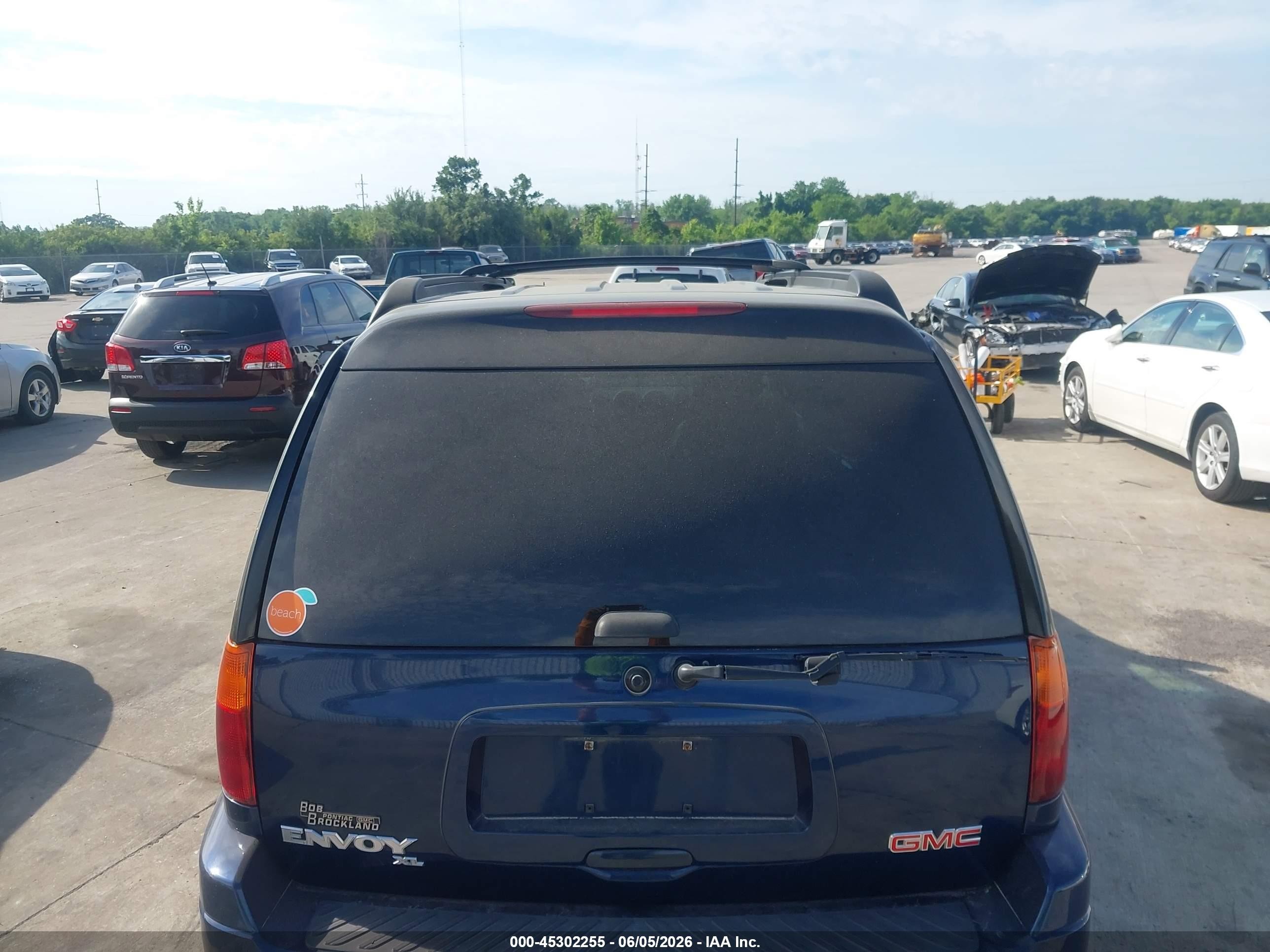 2004 Gmc Envoy Xl Slt Blue vin: 1GKET16S246167429