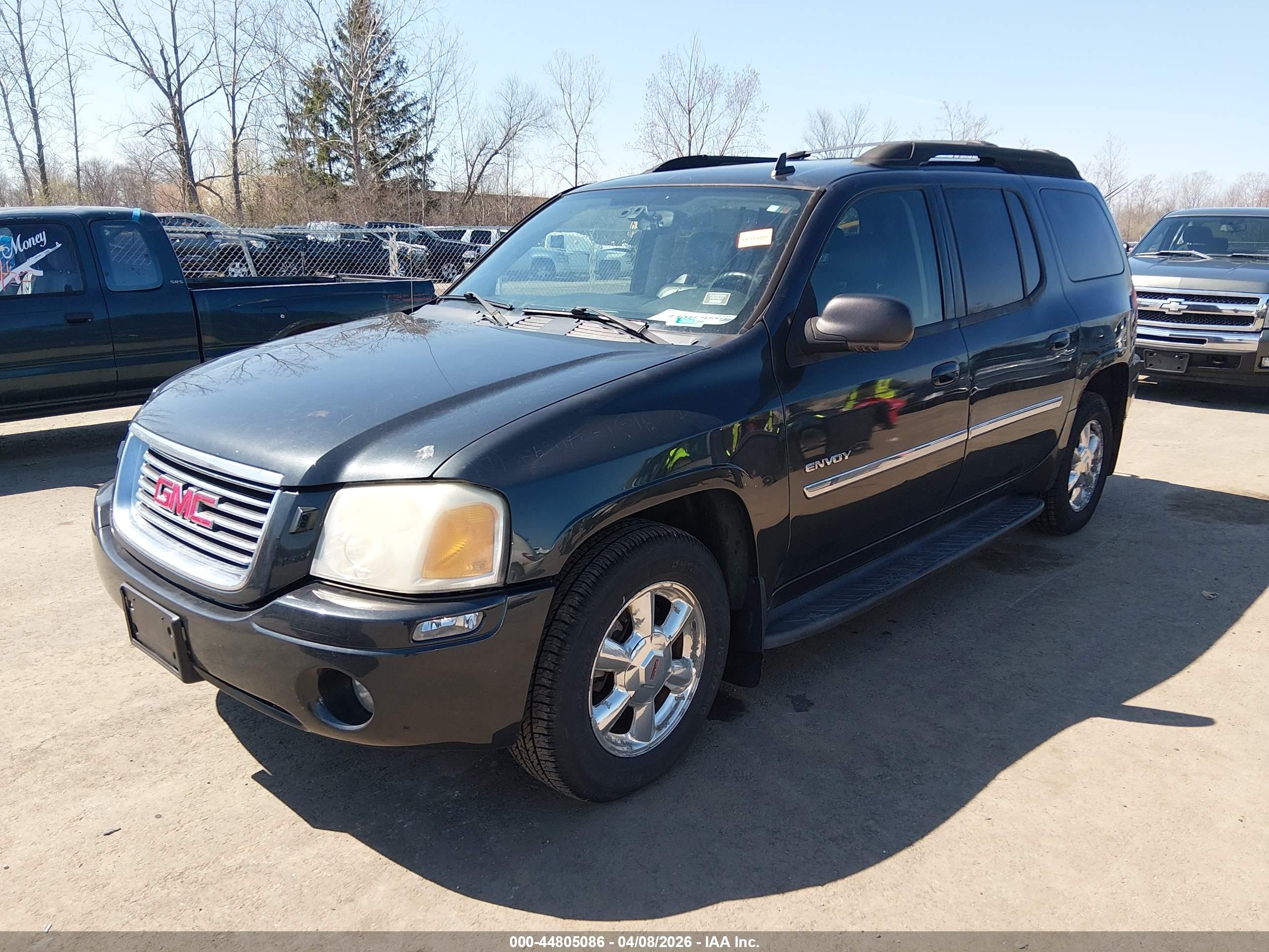 2006 Gmc Envoy Xl Slt Черный vin: 1GKET16S266130397