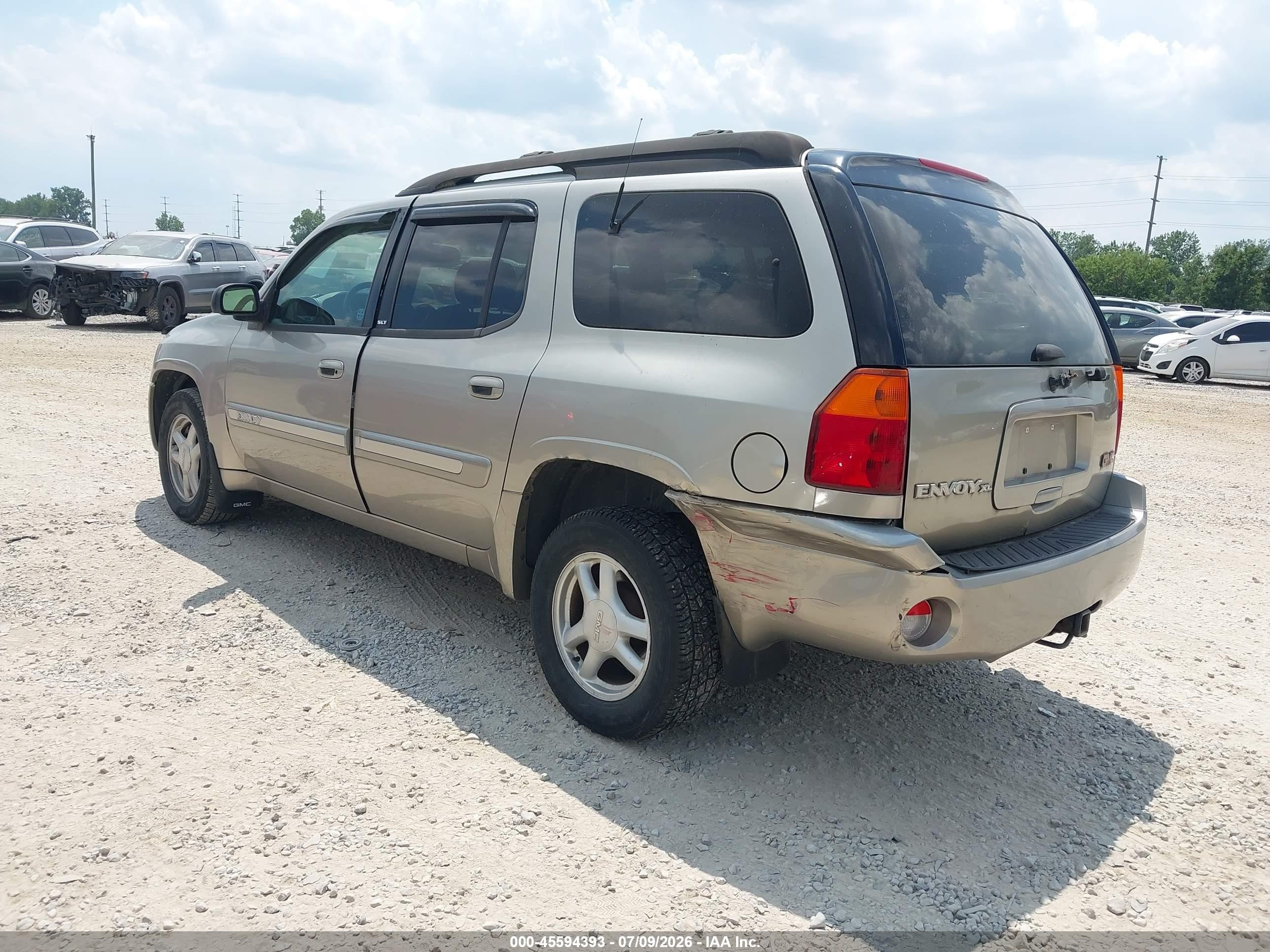 2002 Gmc Envoy Xl Slt Beige vin: 1GKET16S326115563