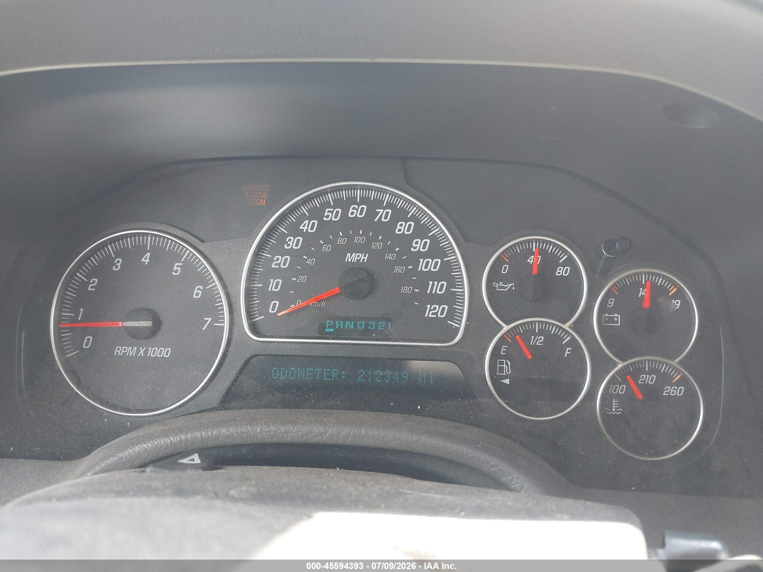2002 Gmc Envoy Xl Slt Beige vin: 1GKET16S326115563