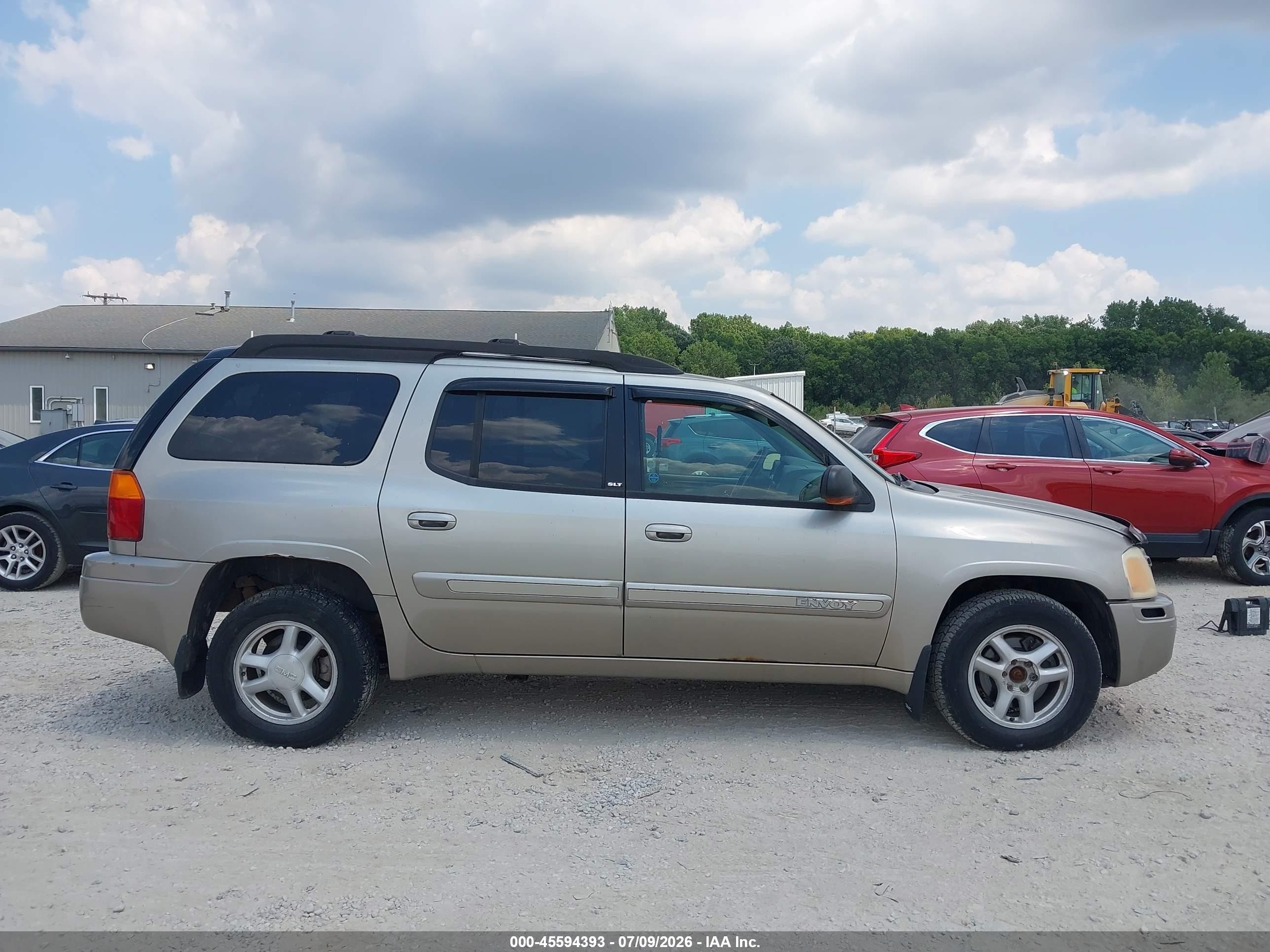 2002 Gmc Envoy Xl Slt Beige vin: 1GKET16S326115563