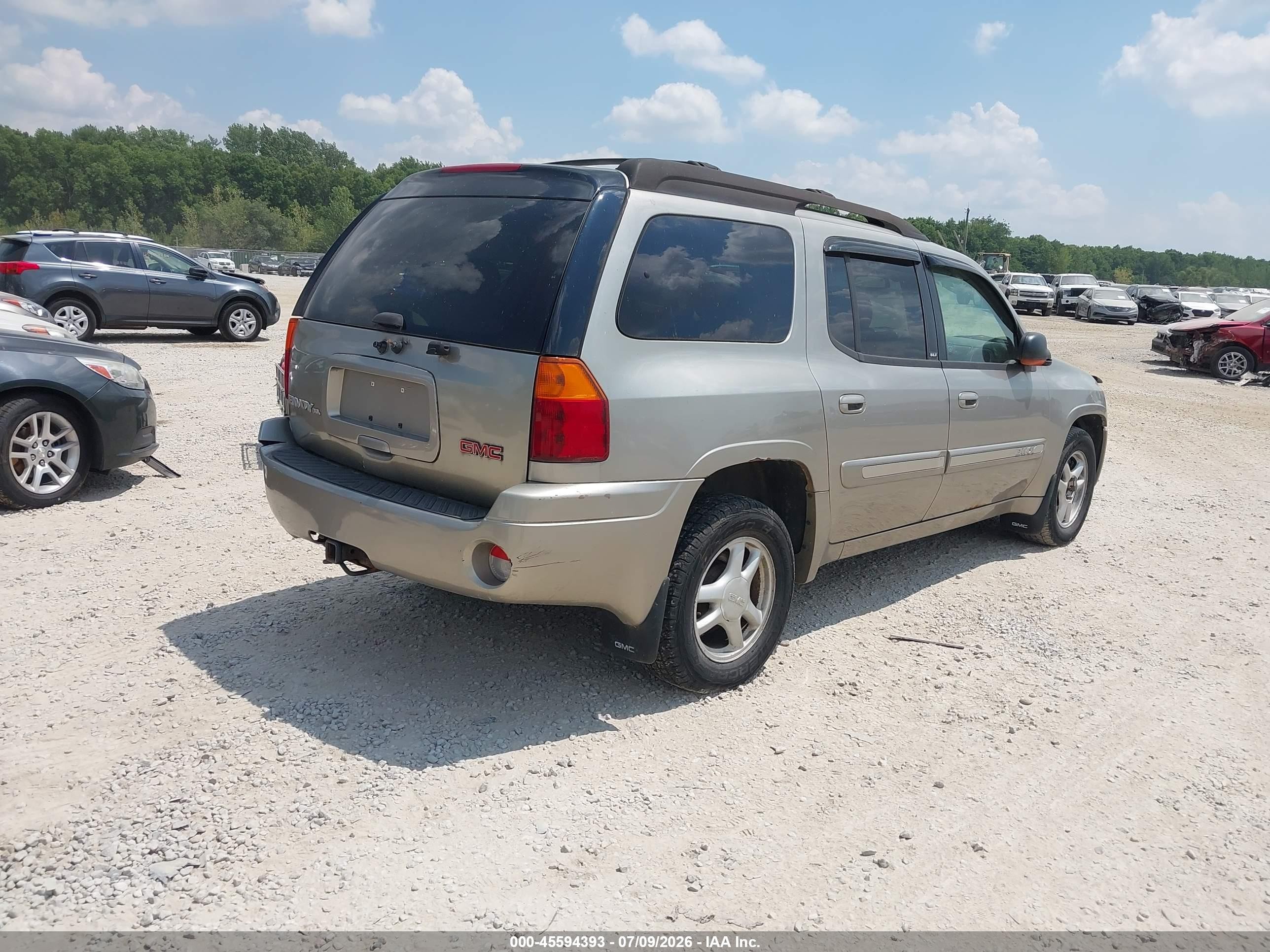 2002 Gmc Envoy Xl Slt Beige vin: 1GKET16S326115563