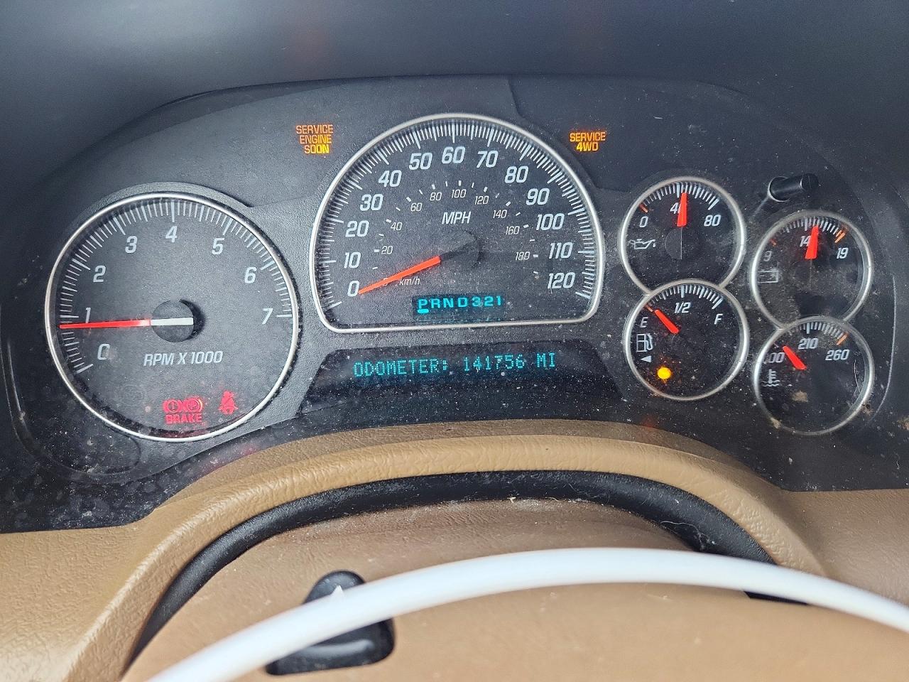 2003 Gmc Envoy Xl Желто-коричневый vin: 1GKET16S336185906
