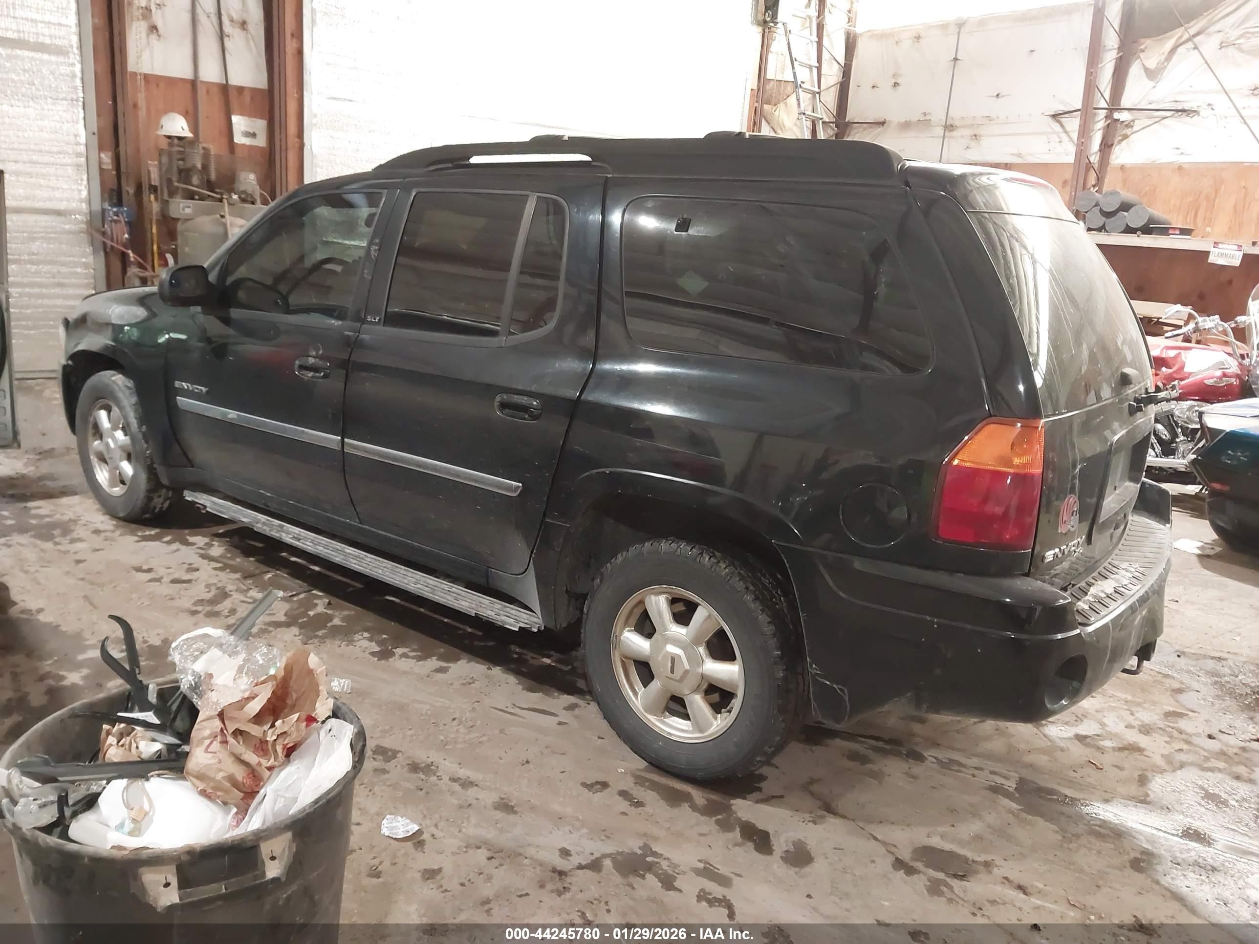 2006 Gmc Envoy Xl Slt Black vin: 1GKET16S366140372