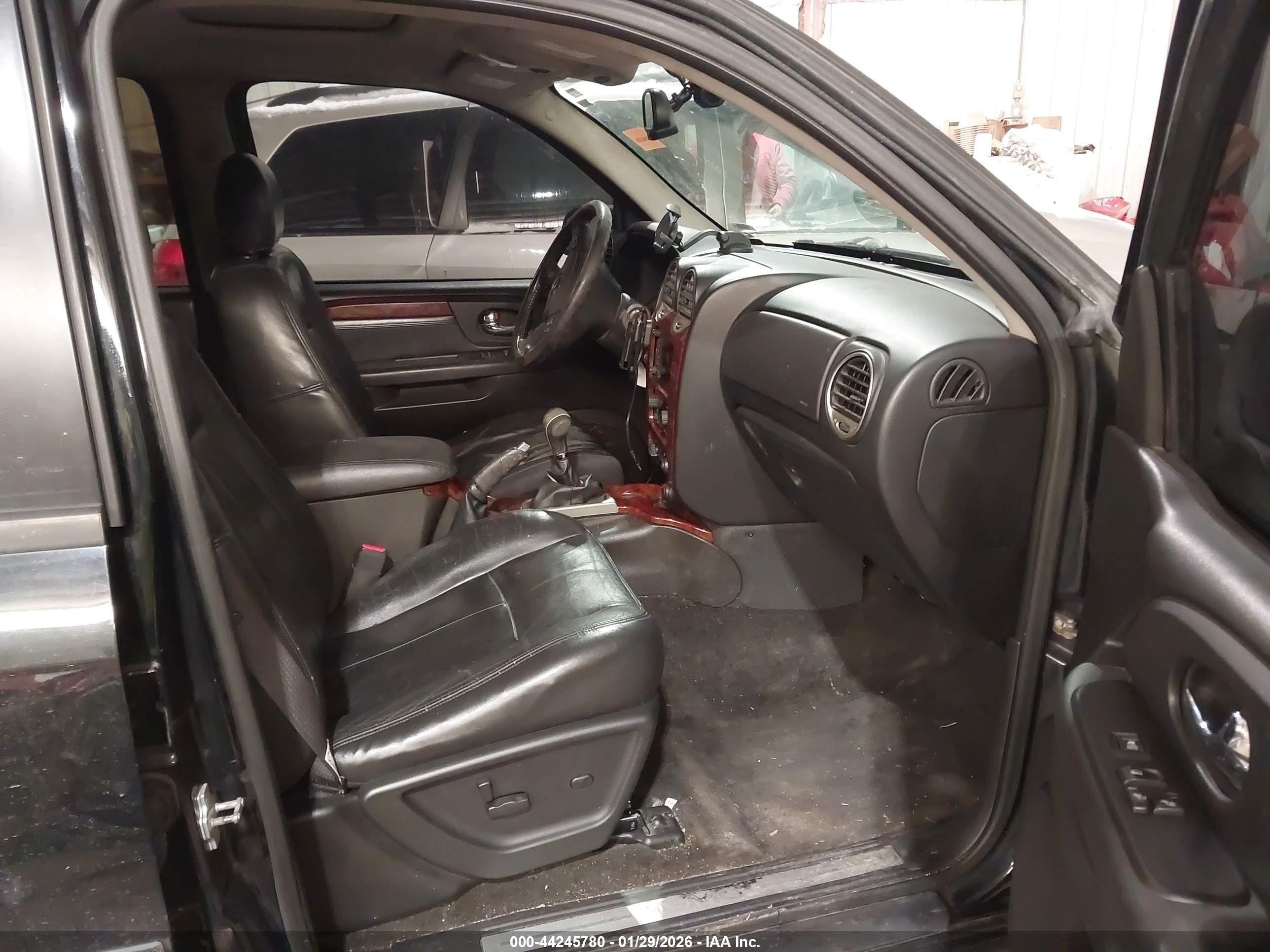 2006 Gmc Envoy Xl Slt Black vin: 1GKET16S366140372