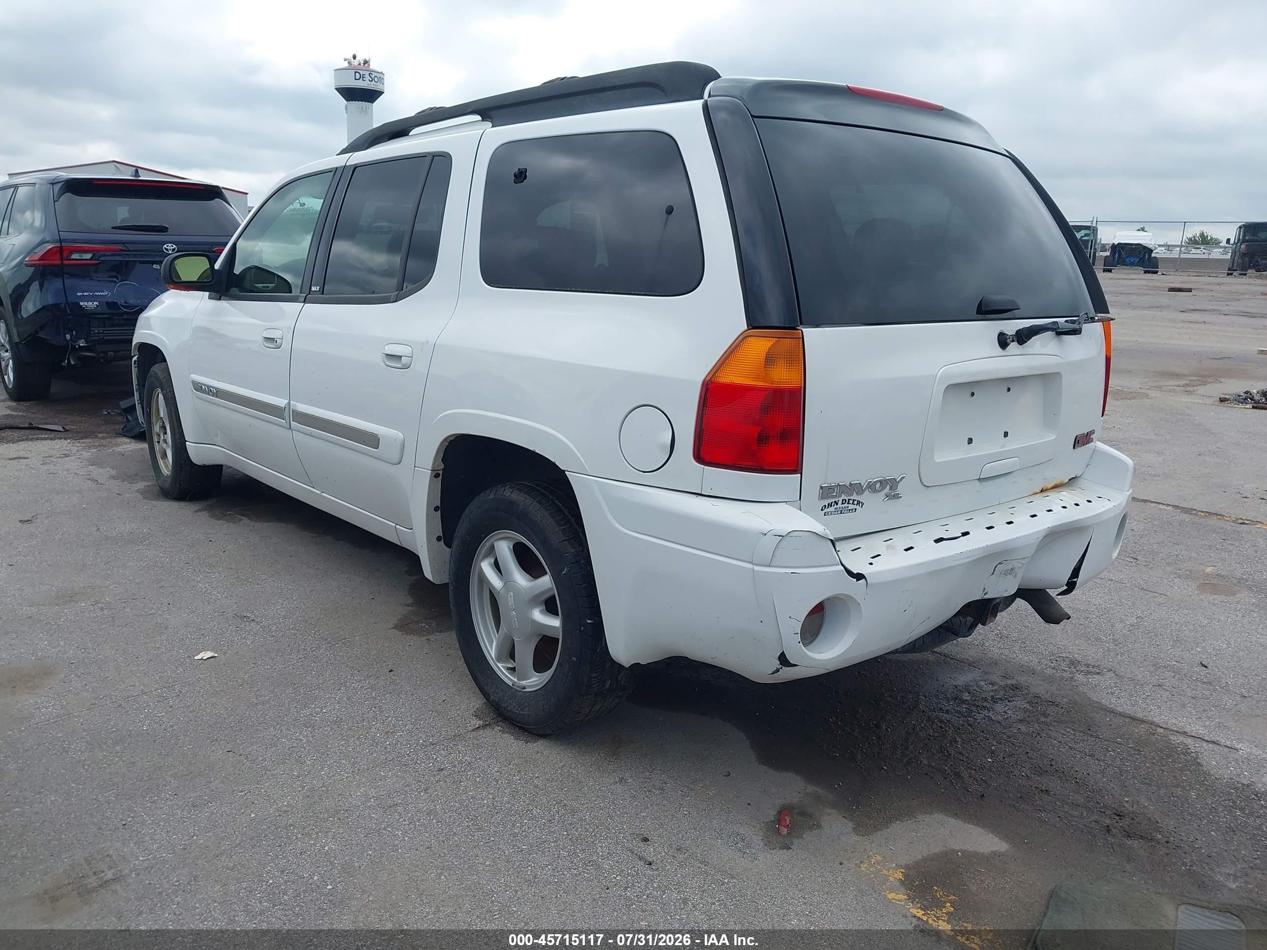 2002 Gmc Envoy Xl Slt White vin: 1GKET16S426101171