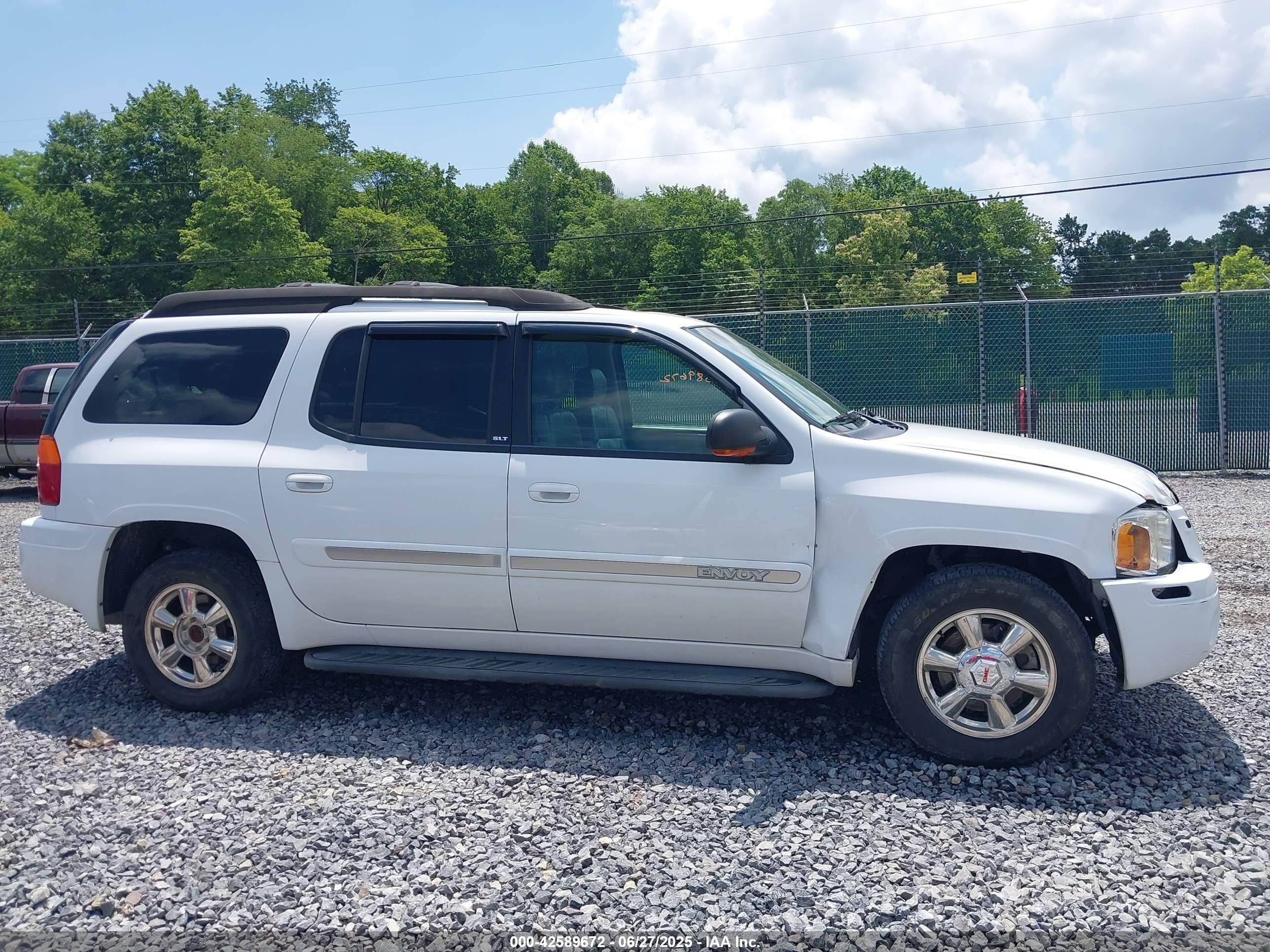 2002 Gmc Envoy Xl Slt White vin: 1GKET16S426136342