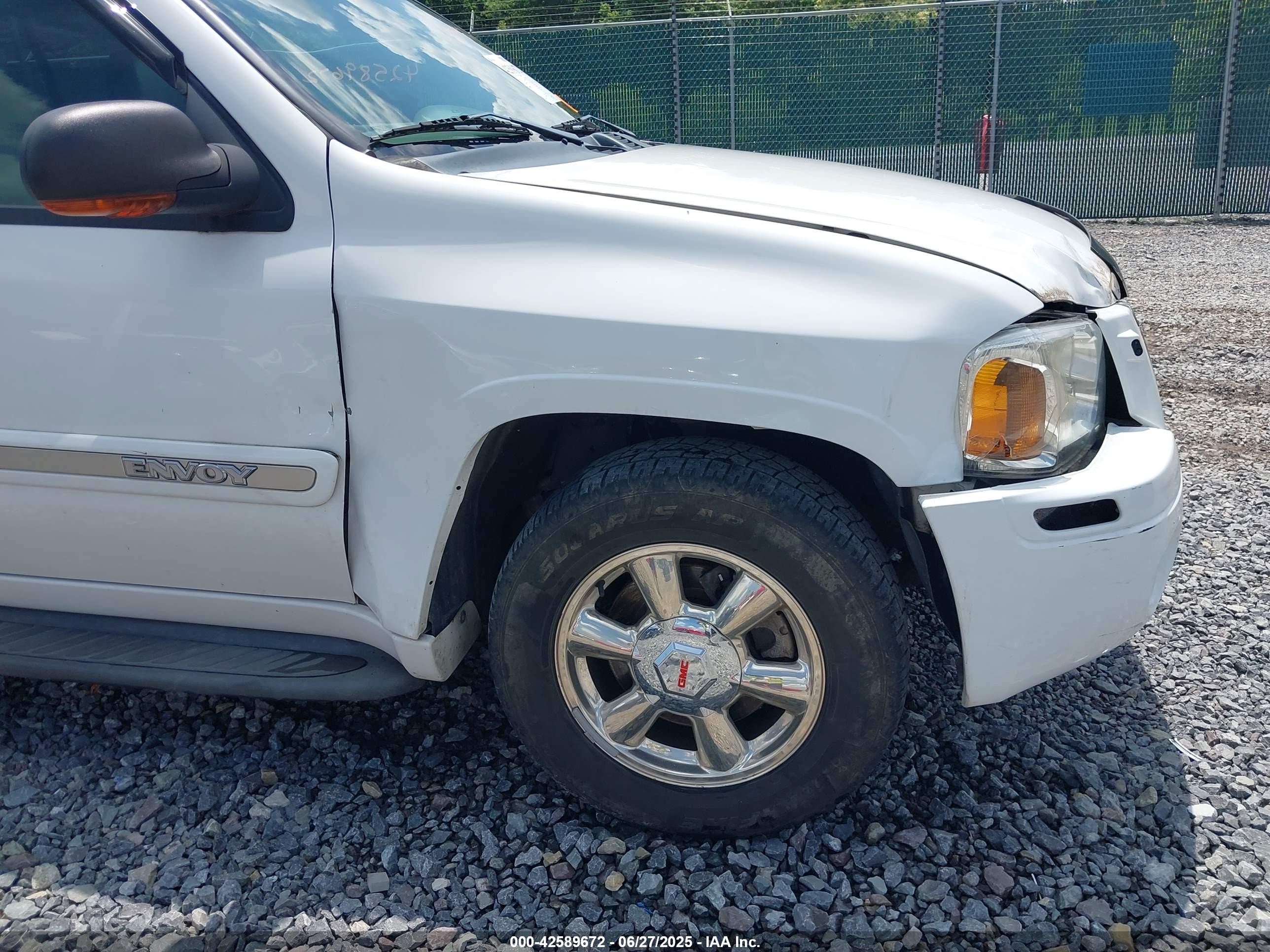 2002 Gmc Envoy Xl Slt White vin: 1GKET16S426136342