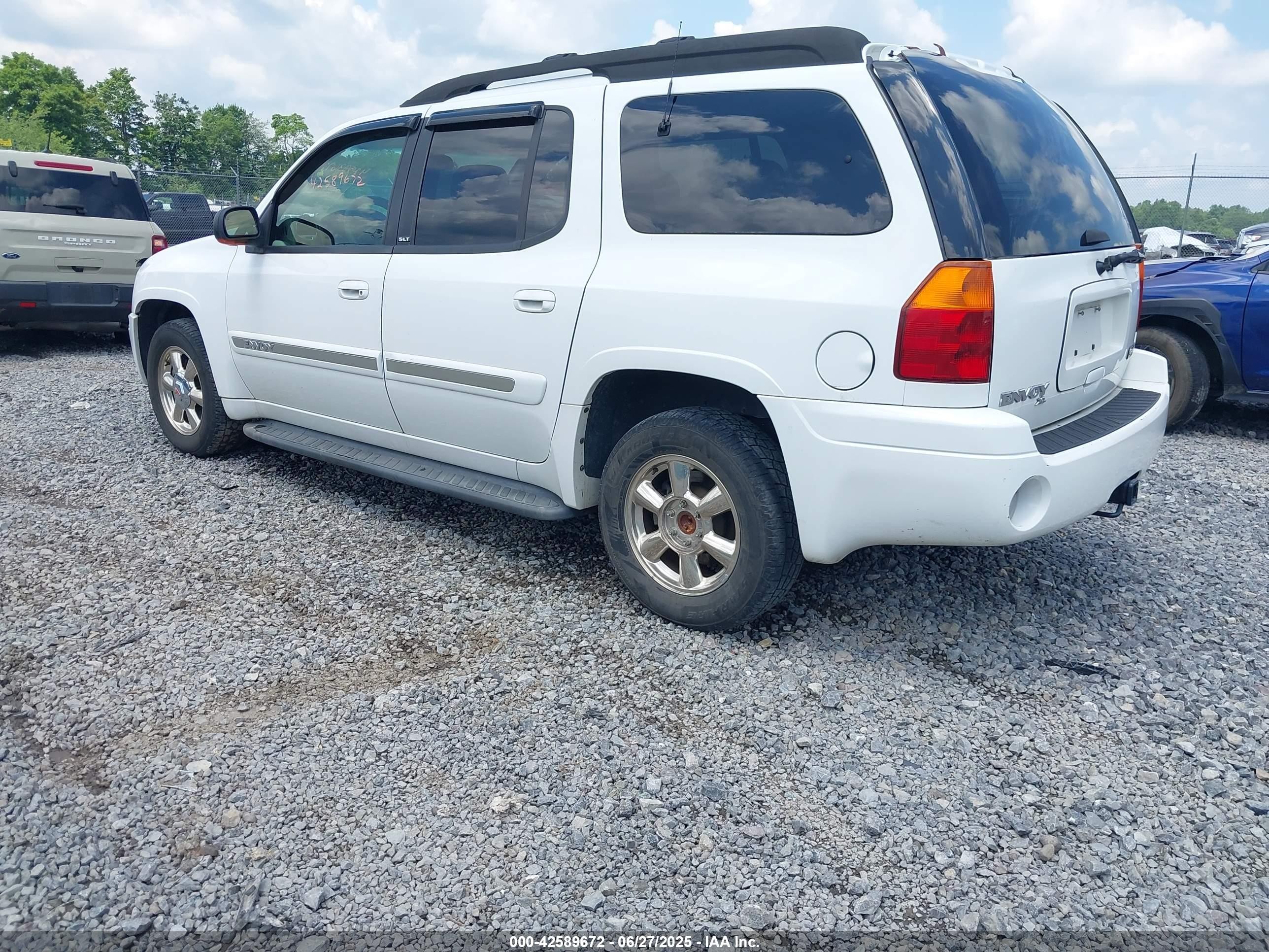 2002 Gmc Envoy Xl Slt White vin: 1GKET16S426136342