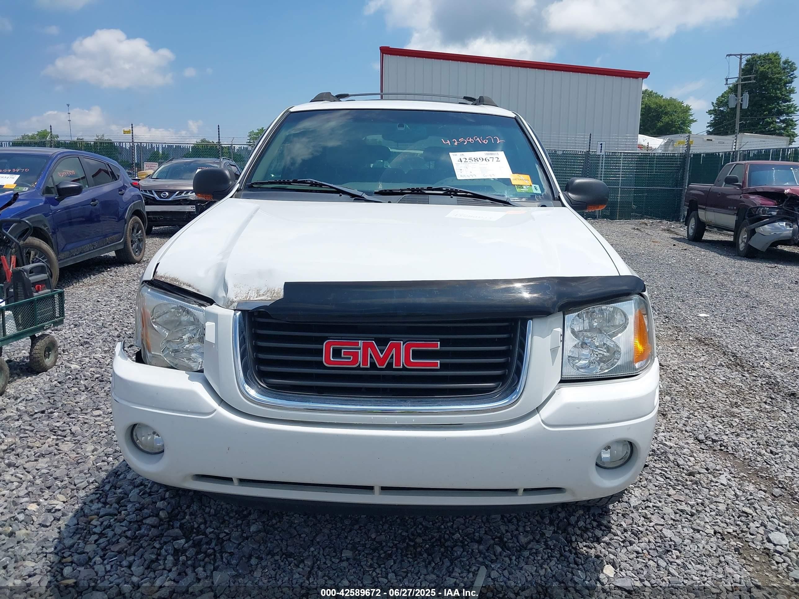 2002 Gmc Envoy Xl Slt White vin: 1GKET16S426136342