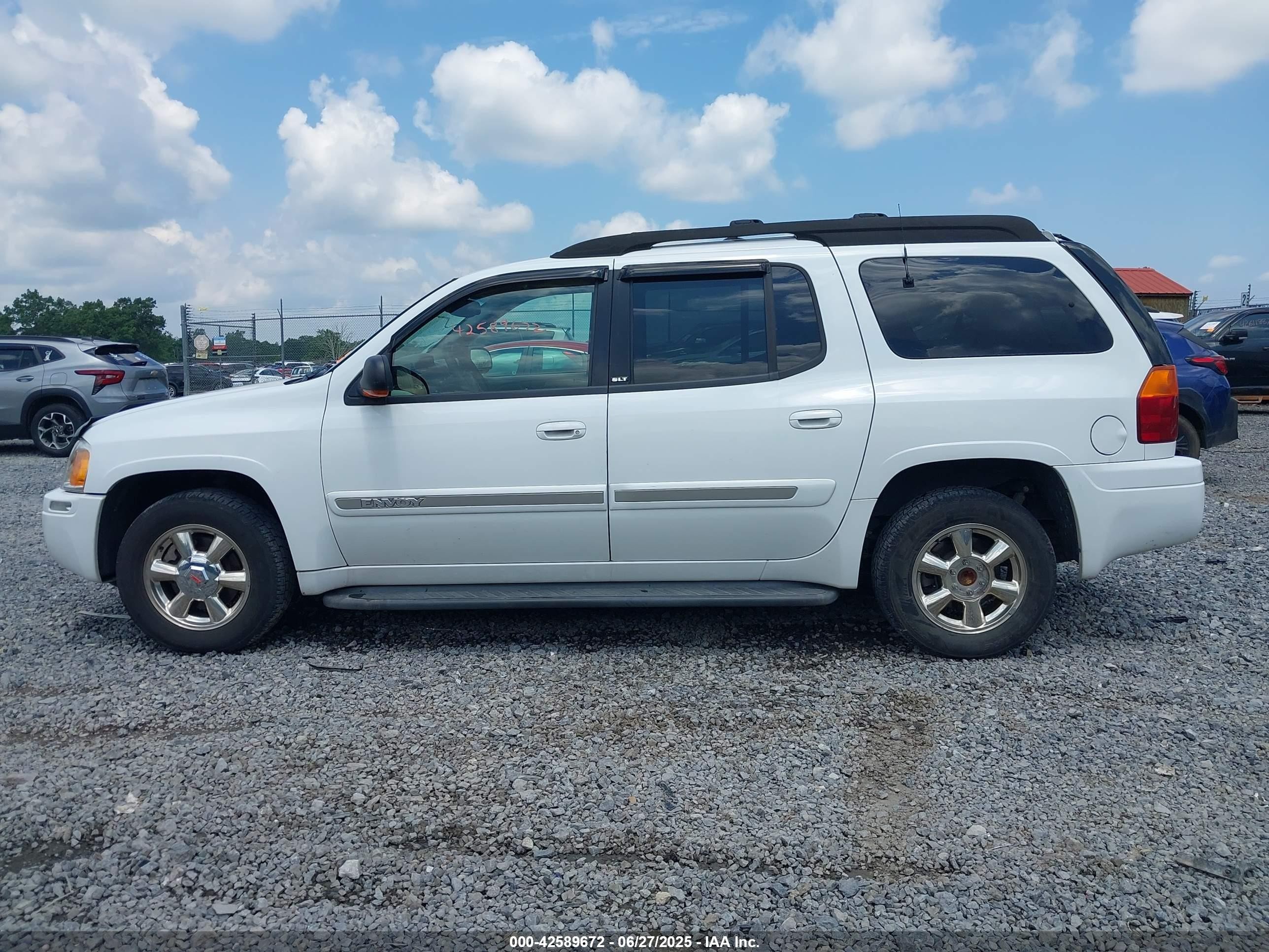 2002 Gmc Envoy Xl Slt White vin: 1GKET16S426136342
