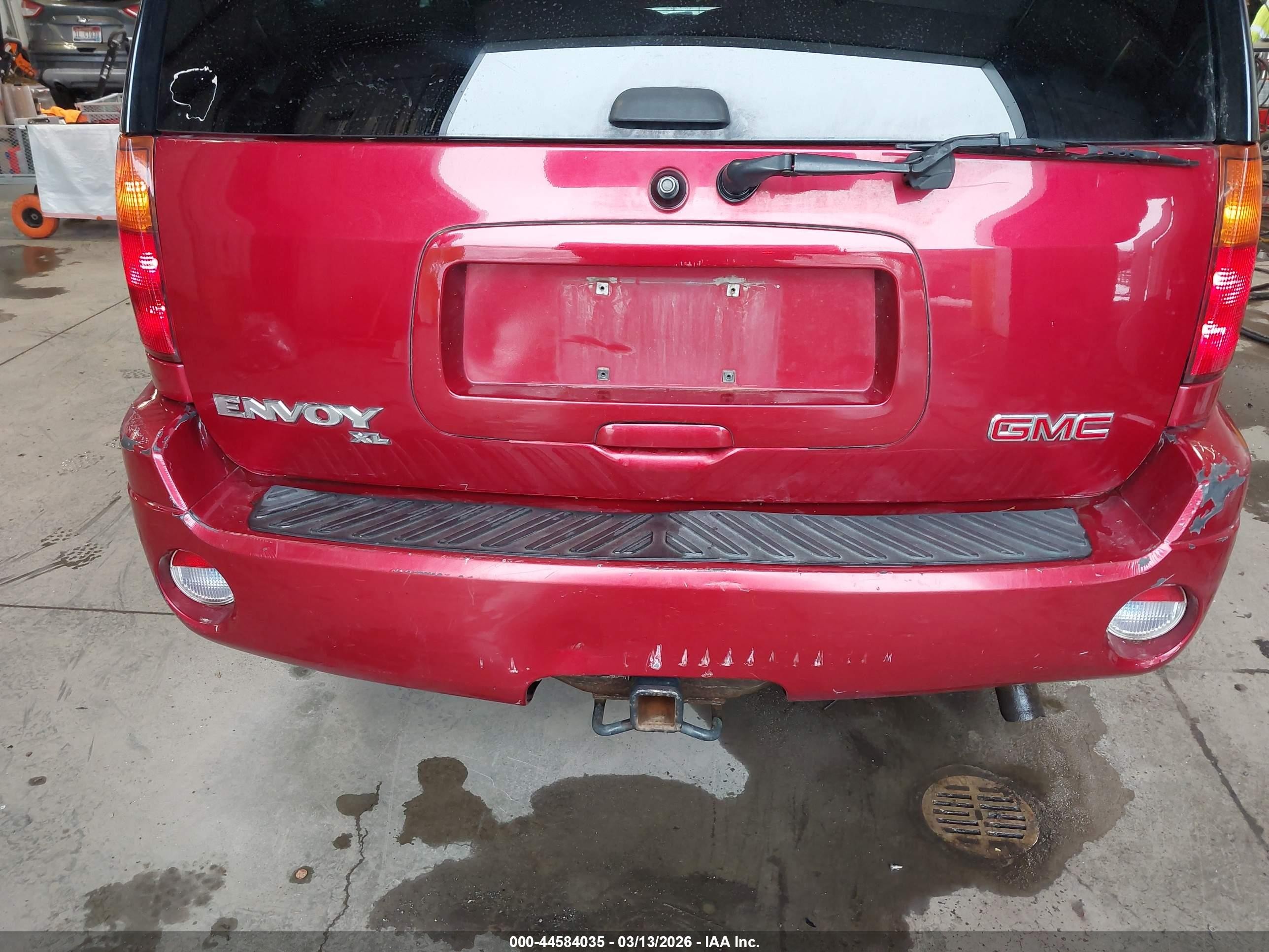 2005 Gmc Envoy Xl Slt Red vin: 1GKET16S456159351