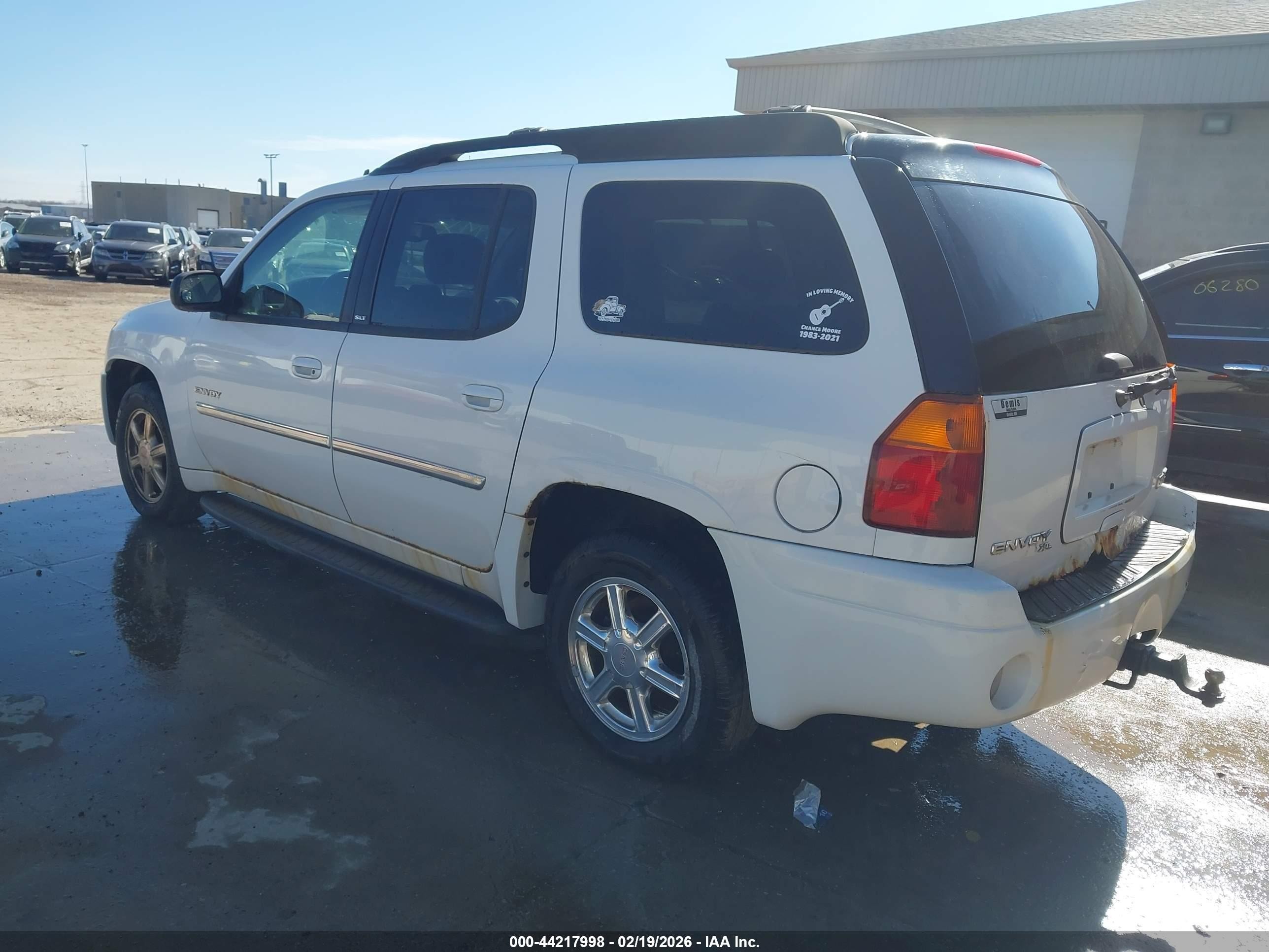 2006 Gmc Envoy Xl Slt White vin: 1GKET16S466173090