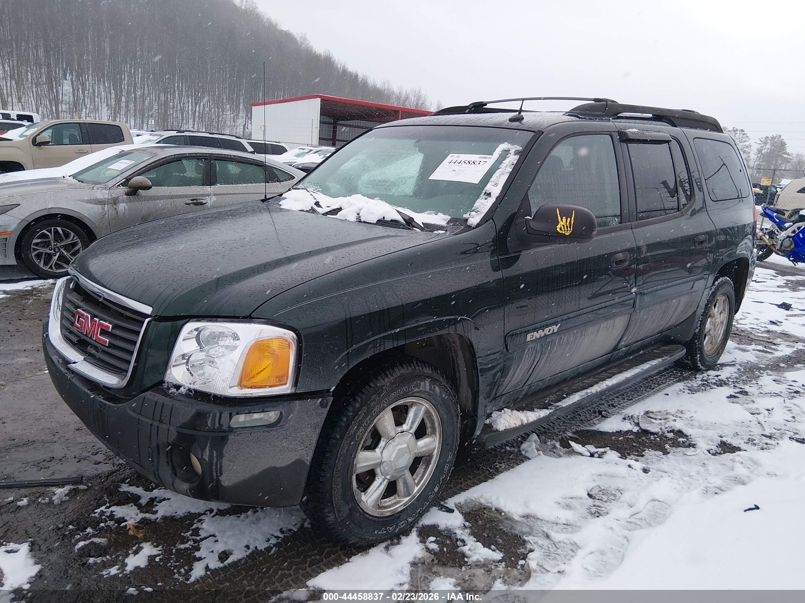 2004 Gmc Envoy Xl Sle Green vin: 1GKET16S546127653