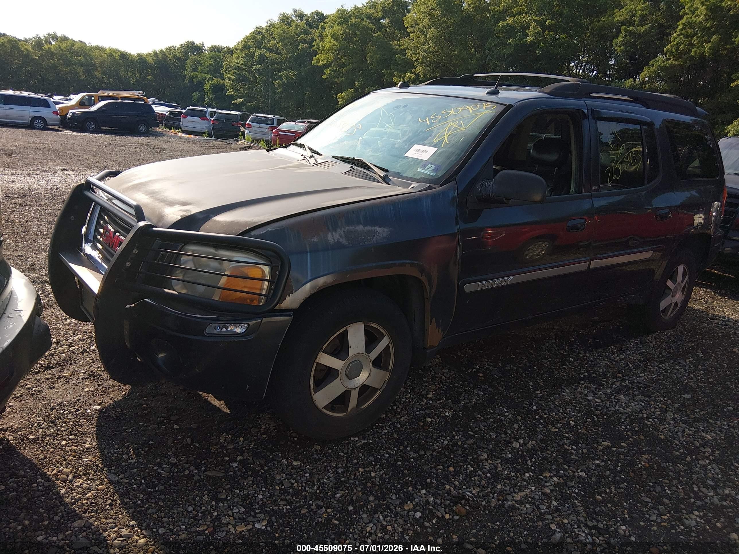 2005 Gmc Envoy Xl Slt Black vin: 1GKET16S556105976