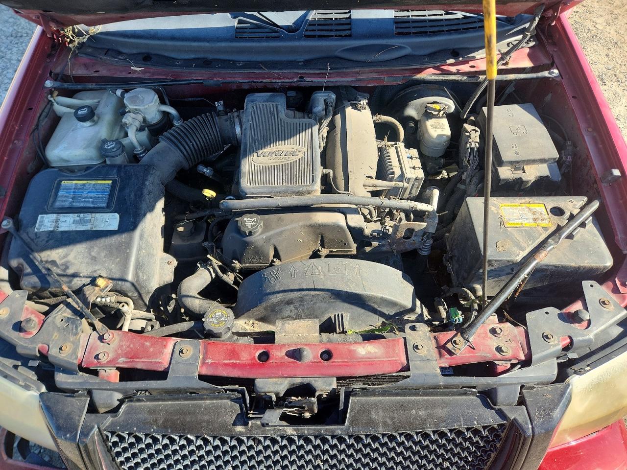 2003 Gmc Envoy Xl Red vin: 1GKET16S636122380