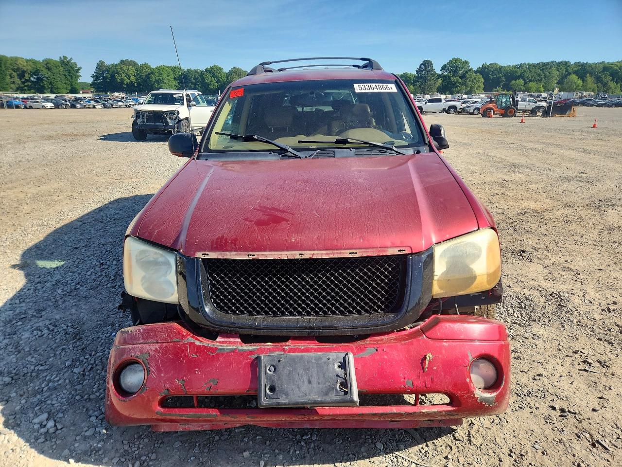 2003 Gmc Envoy Xl Red vin: 1GKET16S636122380