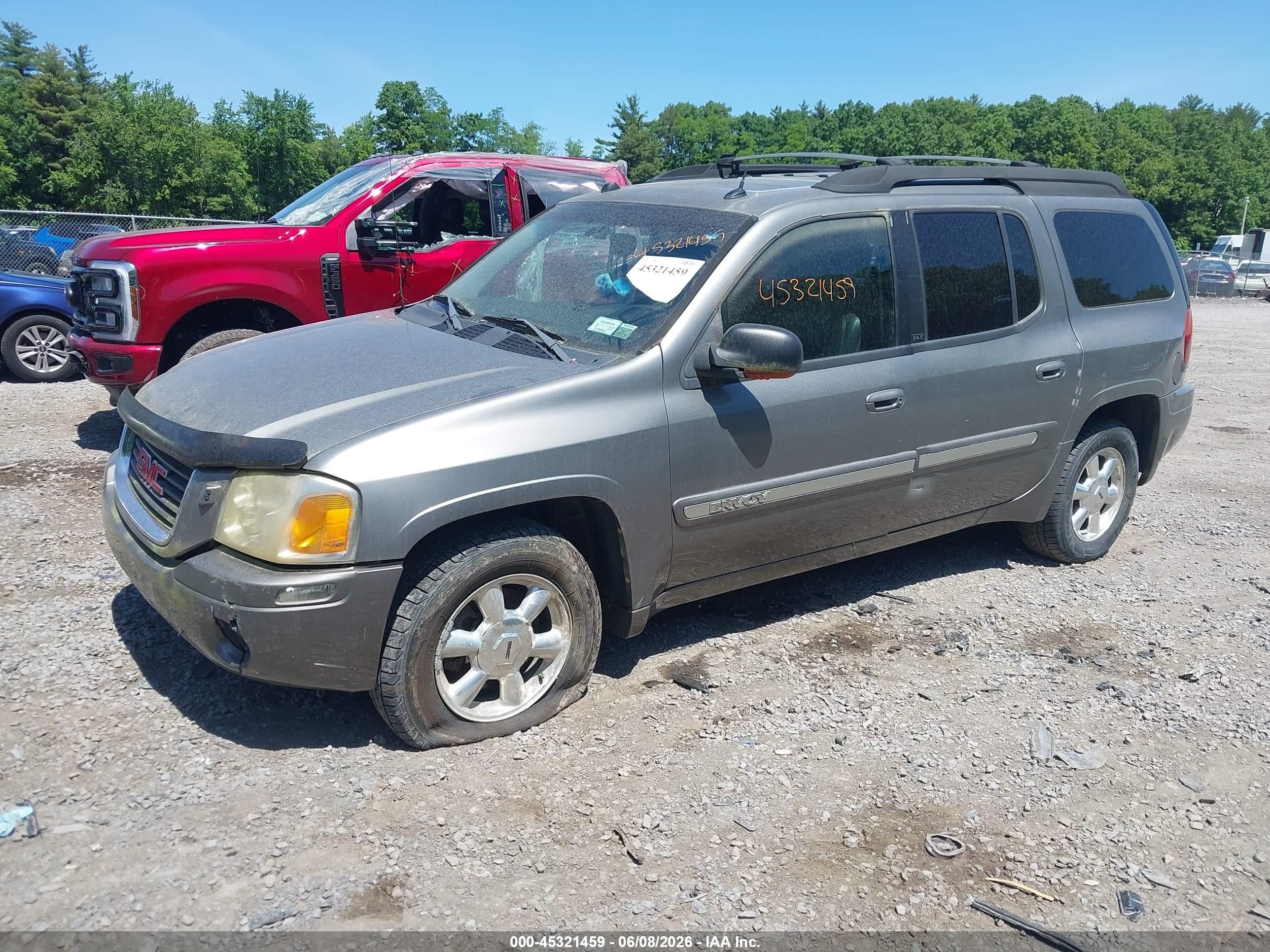 2005 Gmc Envoy Xl Gray vin: 1GKET16S656123032
