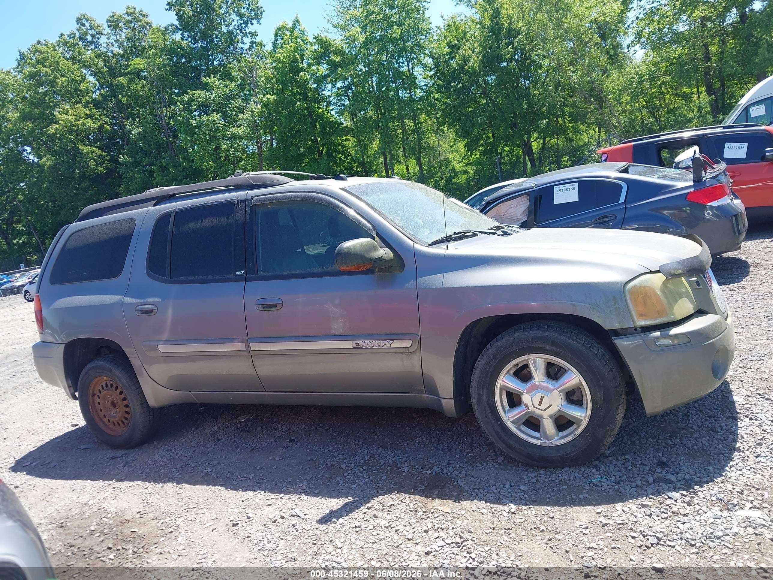 2005 Gmc Envoy Xl Gray vin: 1GKET16S656123032
